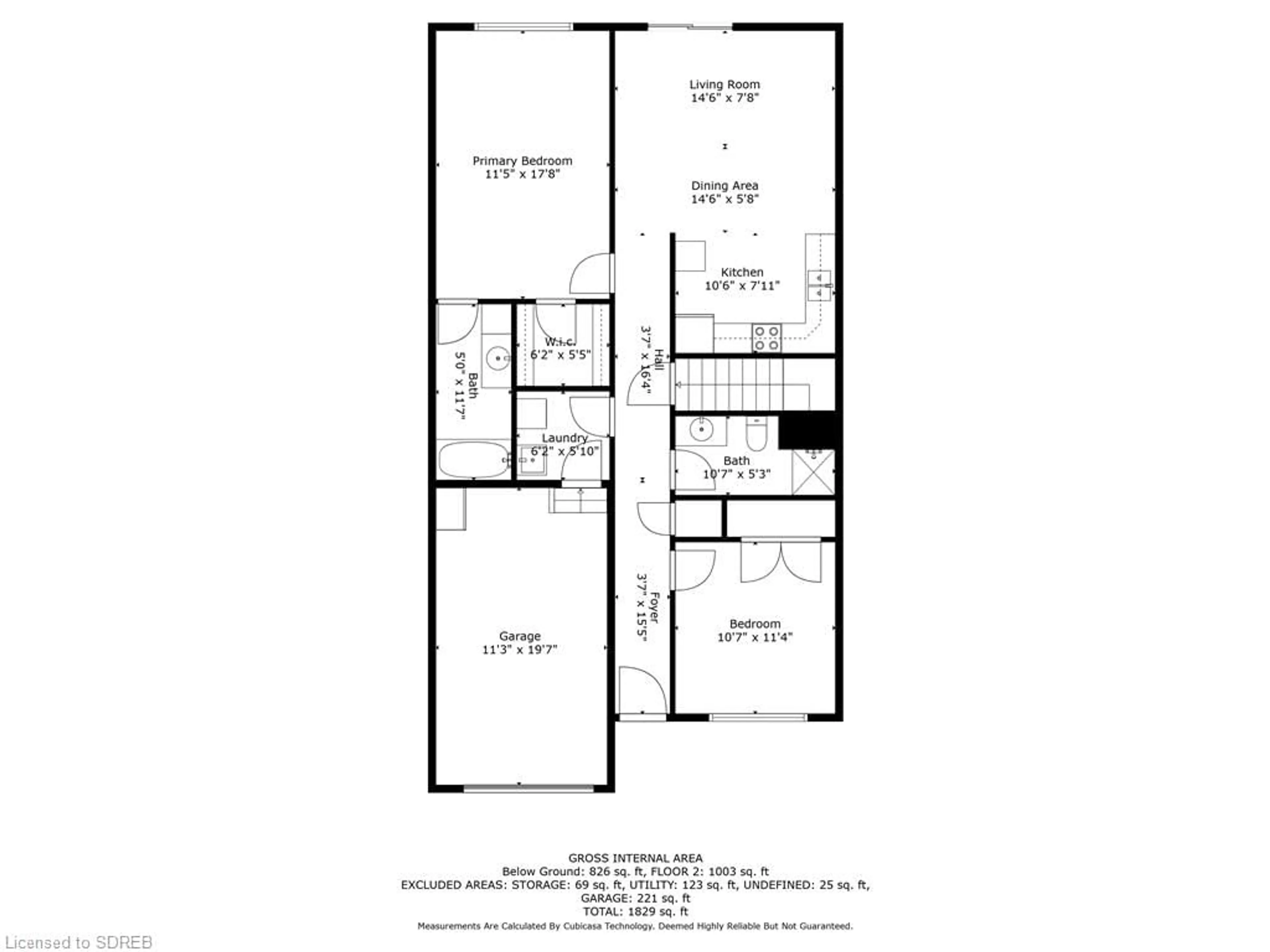 Floor plan for 410 Queen St #25, Simcoe Ontario N3Y 0B3