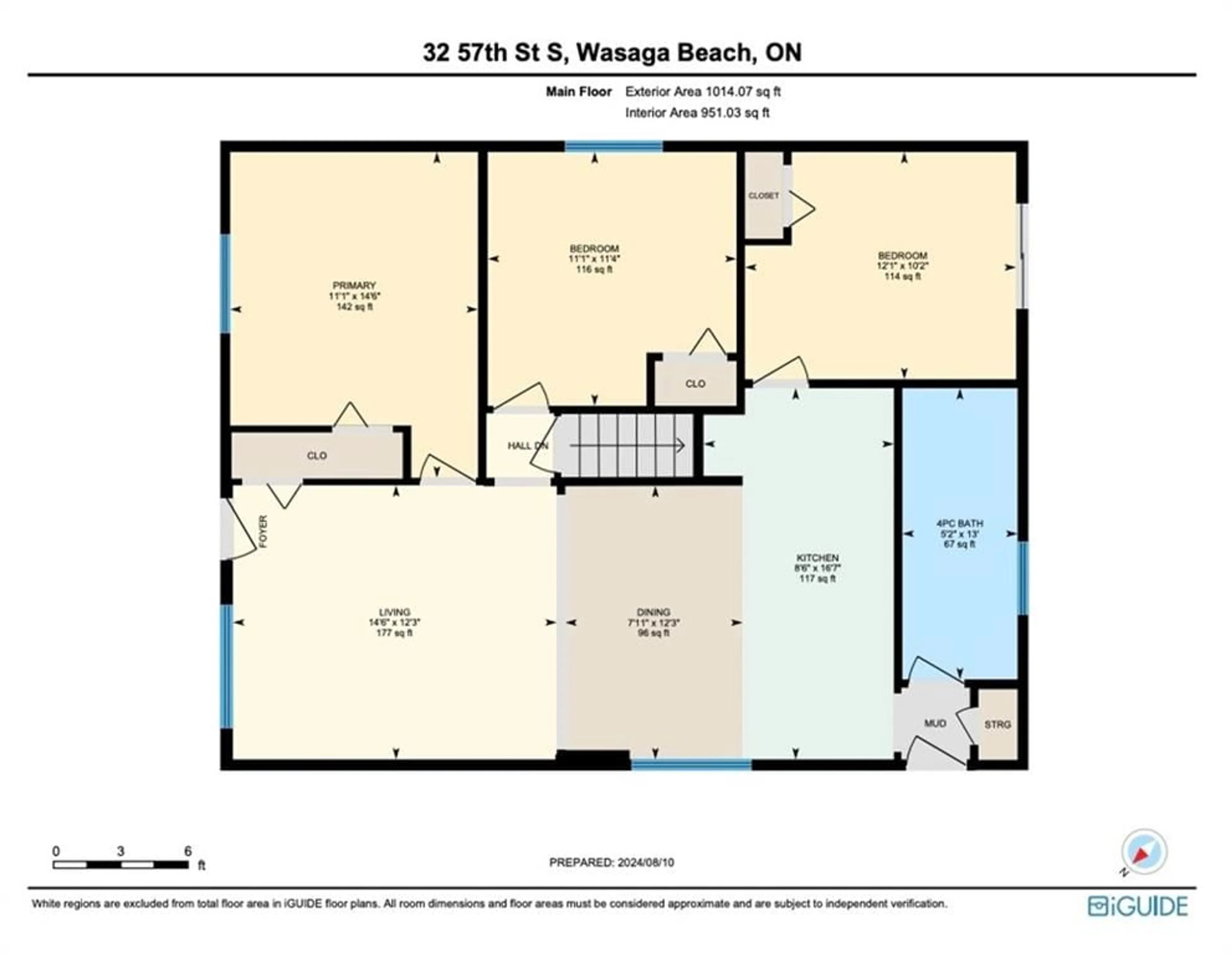 Floor plan for 32 57th St, Wasaga Beach Ontario L9Z 1W5