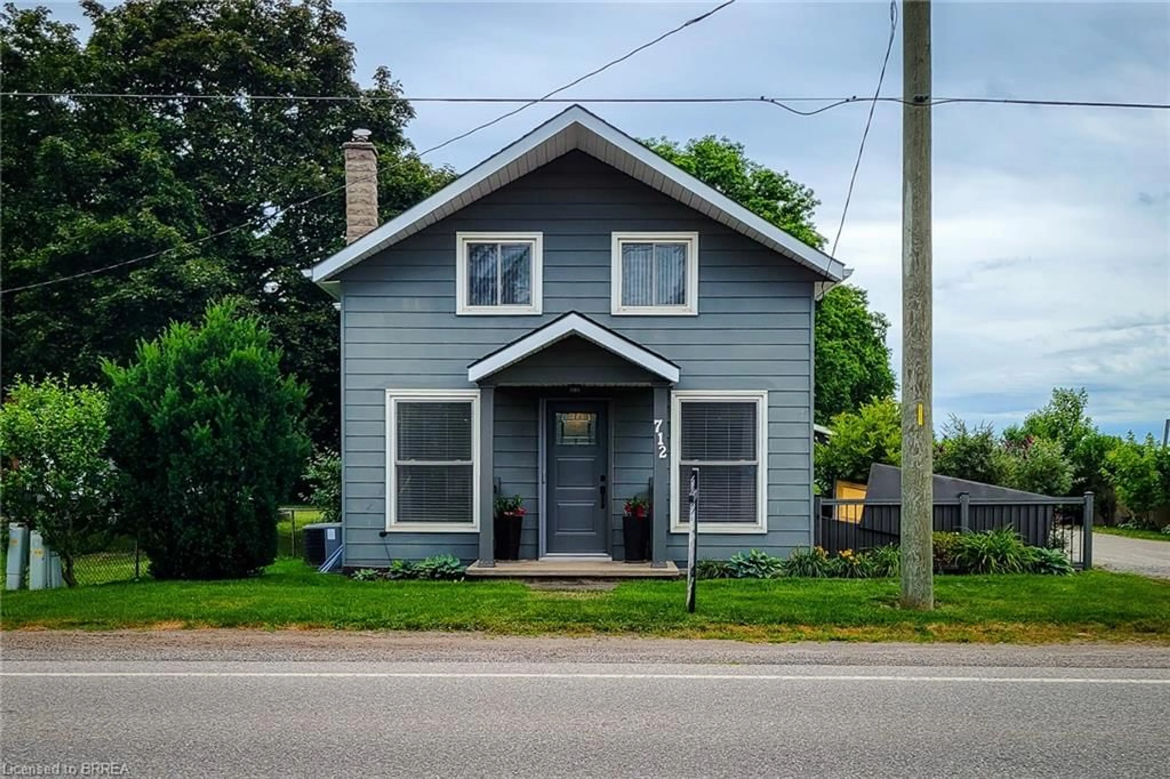 Frontside or backside of a home for 712 Mount Pleasant Rd, Mount Pleasant Ontario N0E 1K0