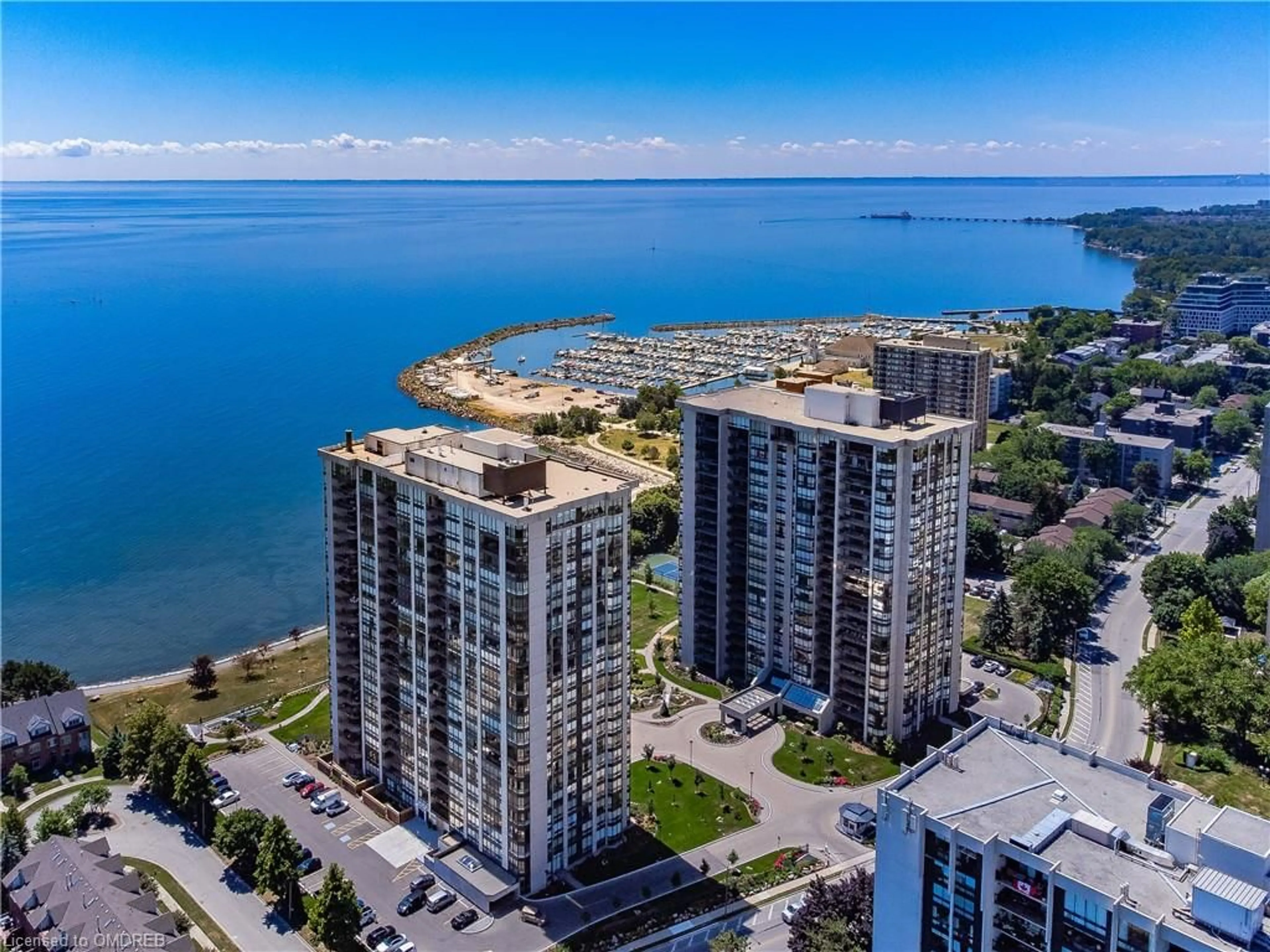 A pic from exterior of the house or condo, lake for 2170 Marine Dr #1905, Oakville Ontario L6L 5V1