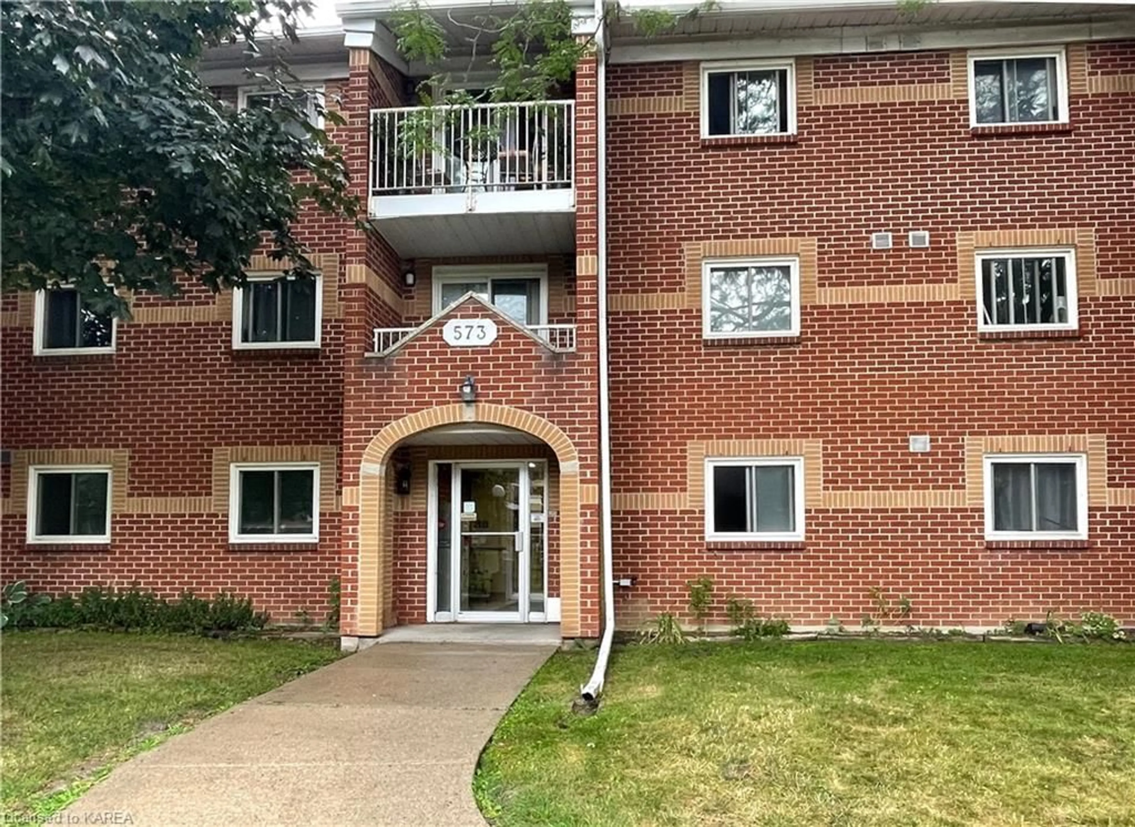 A pic from exterior of the house or condo for 573 Armstrong Rd #110, Kingston Ontario K7M 8J8