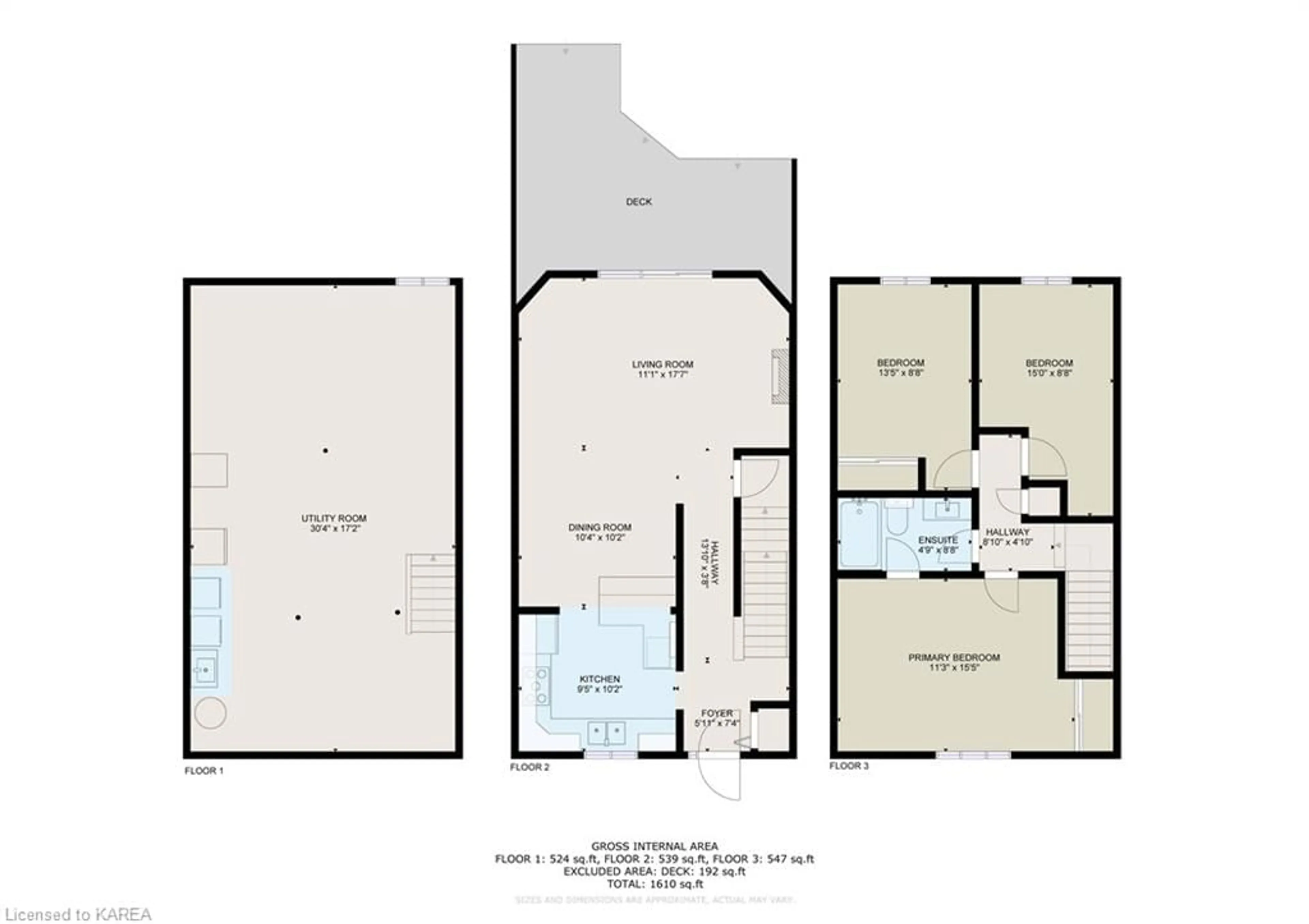 Floor plan for 22 Coventry Cres #67, Kingston Ontario K7M 7S2