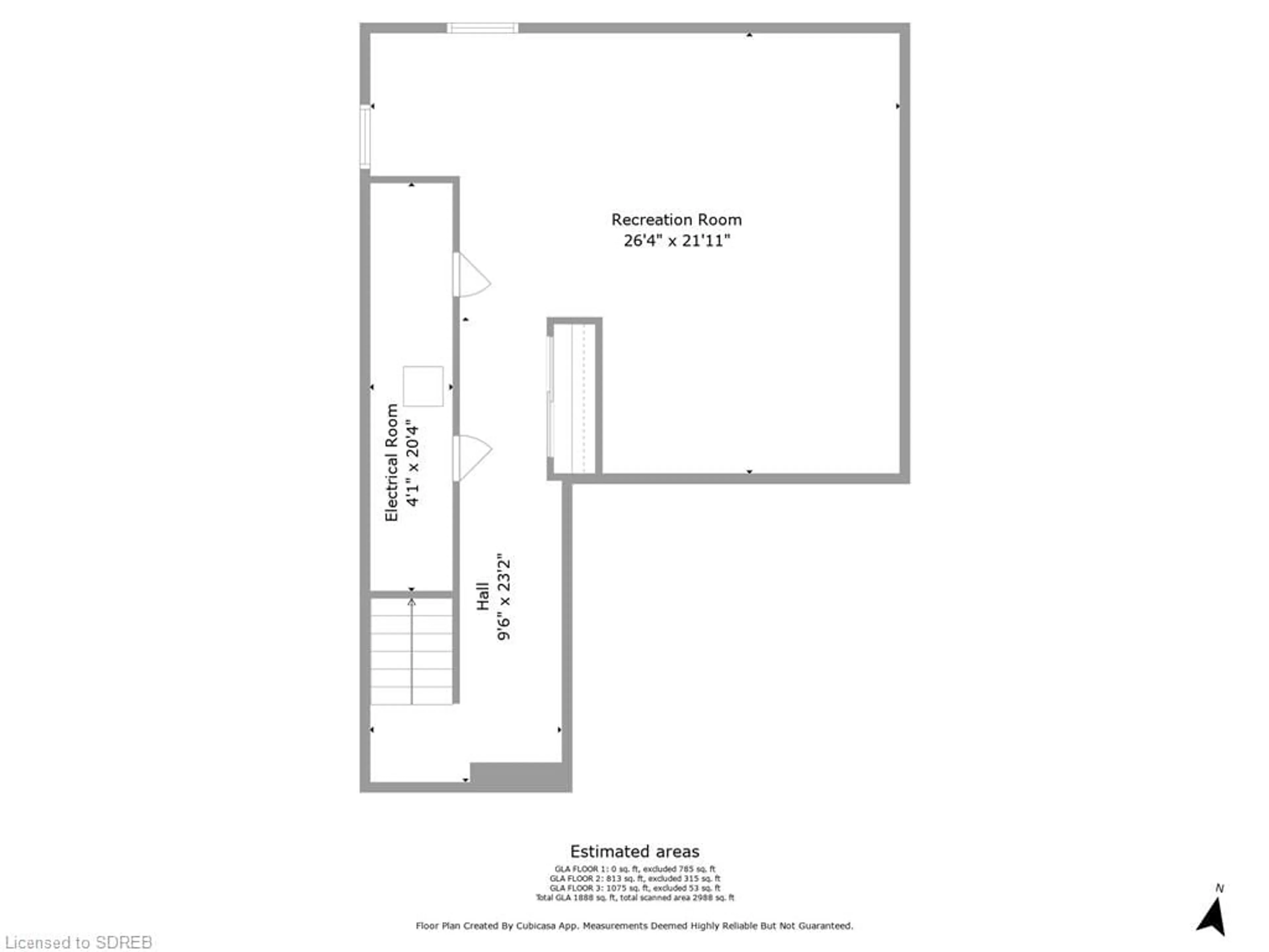 Floor plan for 127 Brown St, Port Dover Ontario N0A 1N7