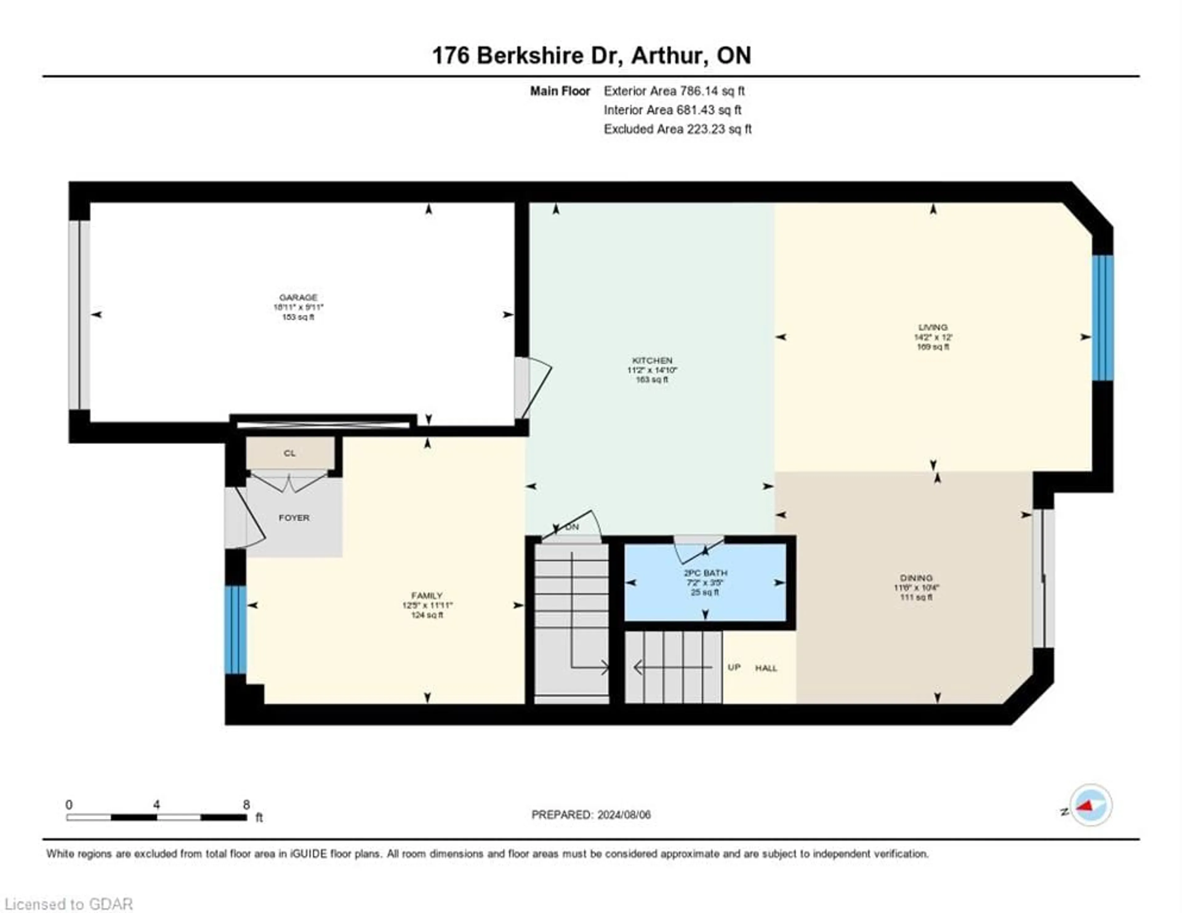 Floor plan for 176 Berkshire Dr, Arthur Ontario N0G 1A0