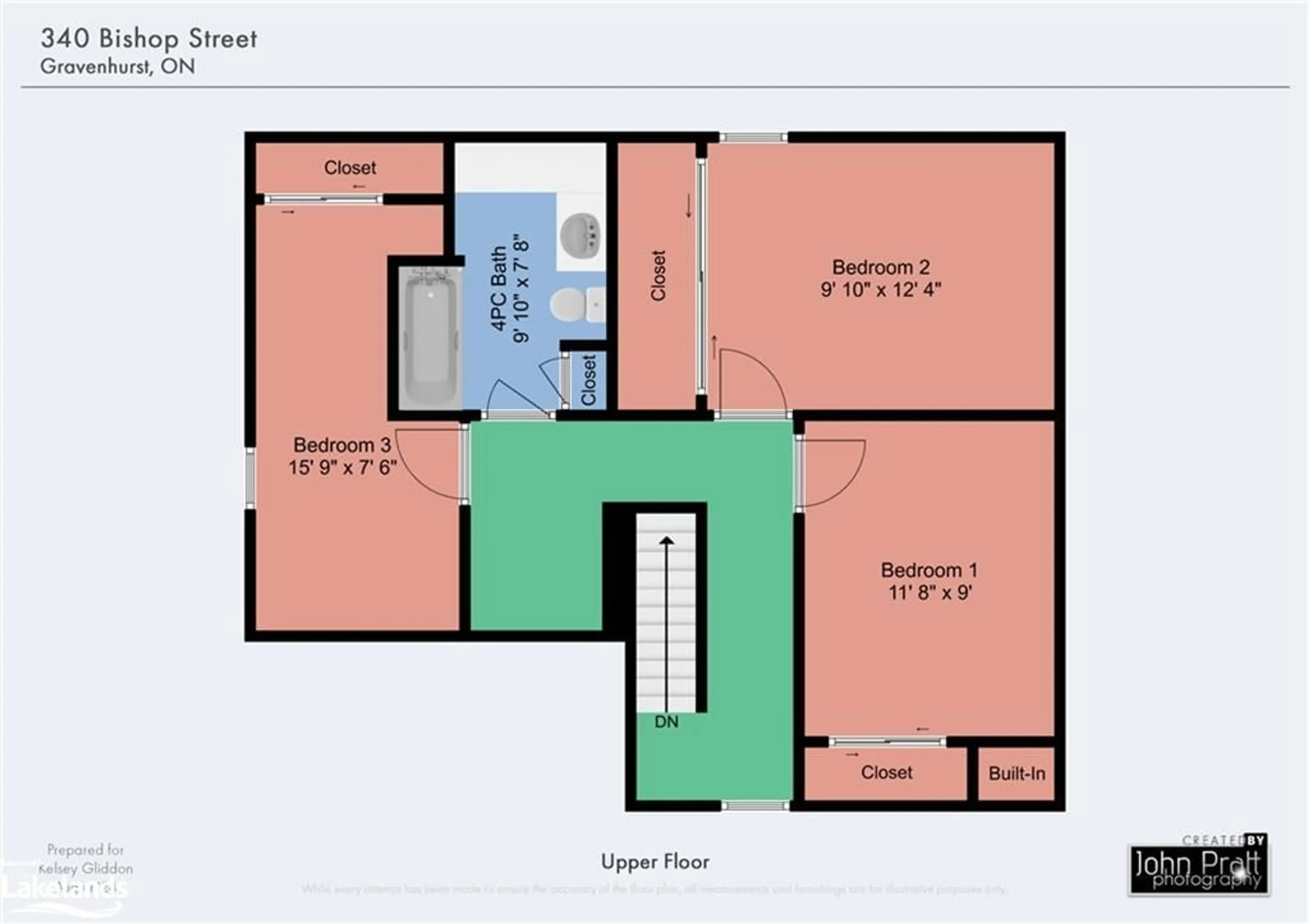 Floor plan for 340 Bishop St, Gravenhurst Ontario P1P 1M5