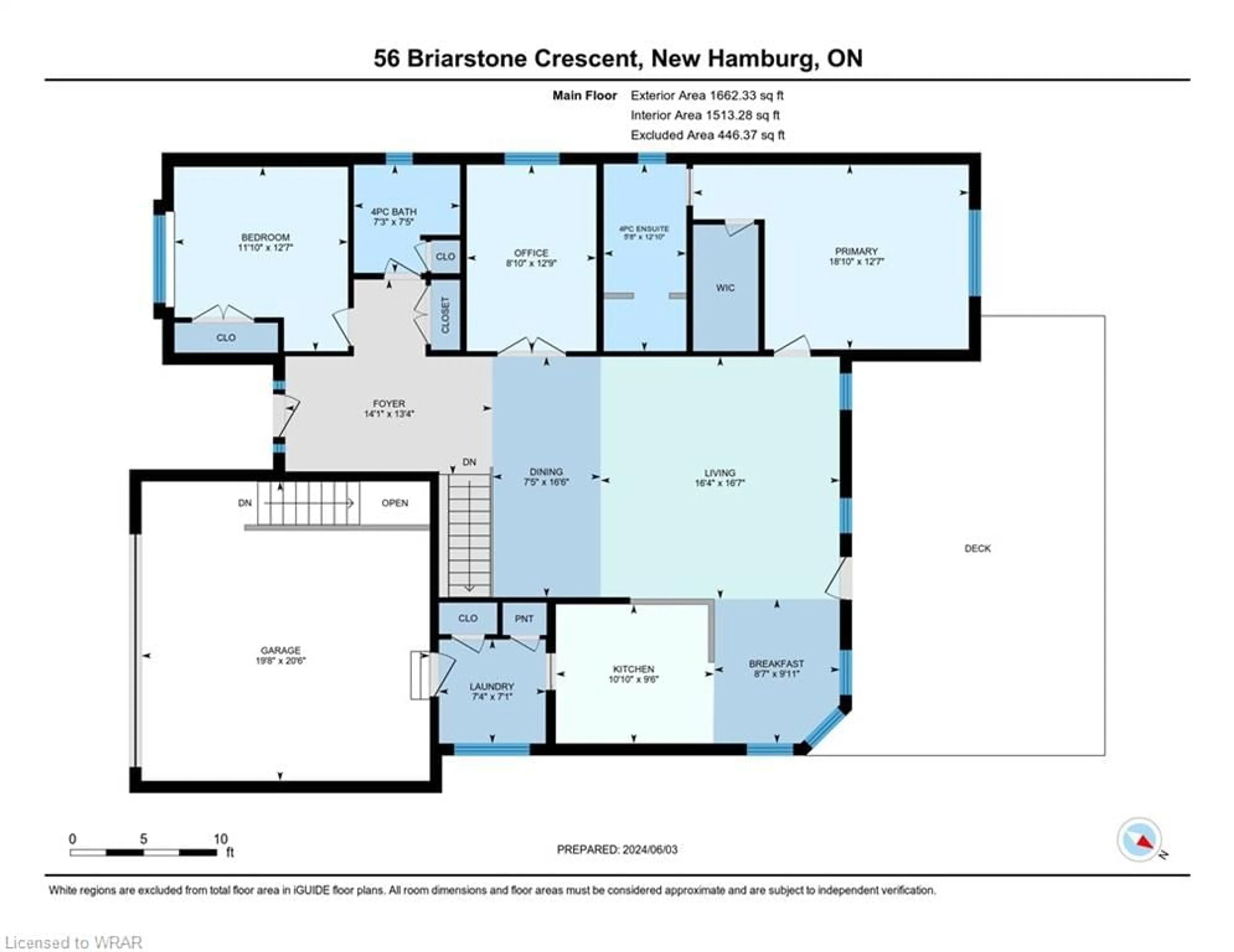 Floor plan for 56 Briarstone Cres #29, New Hamburg Ontario N3A 0G3