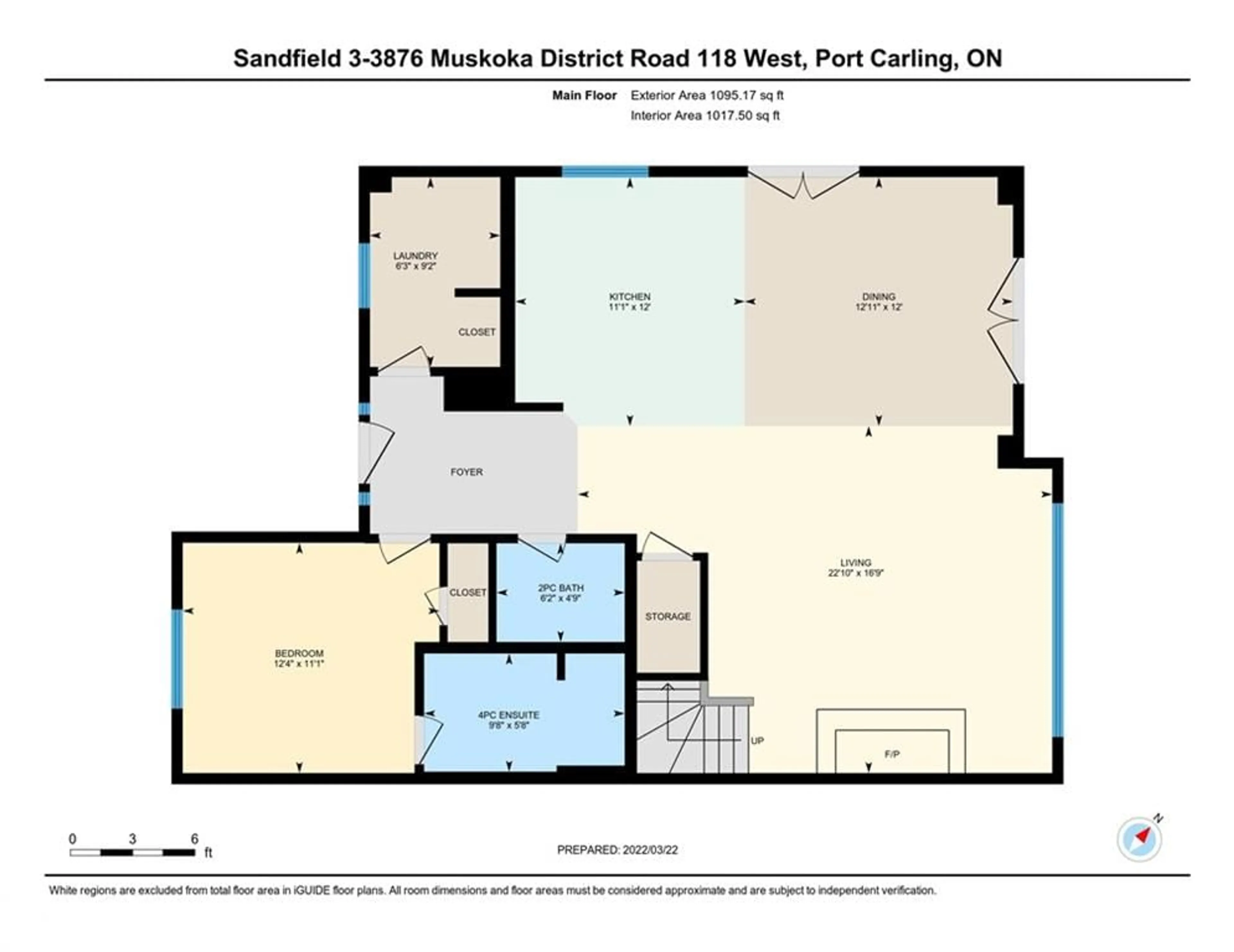 Floor plan for 3876 Muskoka 118 Rd #Sandfield 3 Week 3, Port Carling Ontario P0B 1J0