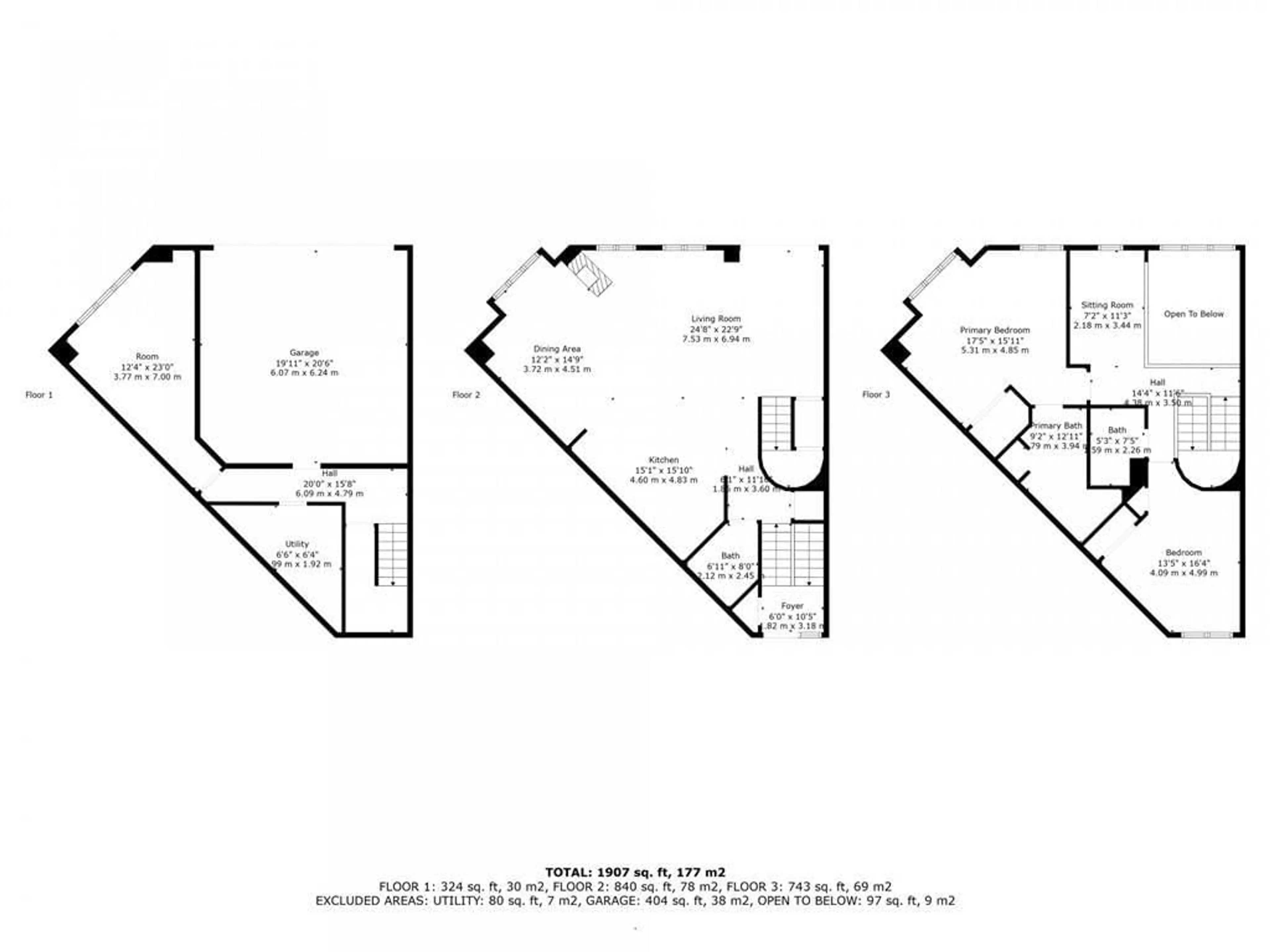 Floor plan for 224 Blueski George Cres #17, The Blue Mountains Ontario L9Y 0V6