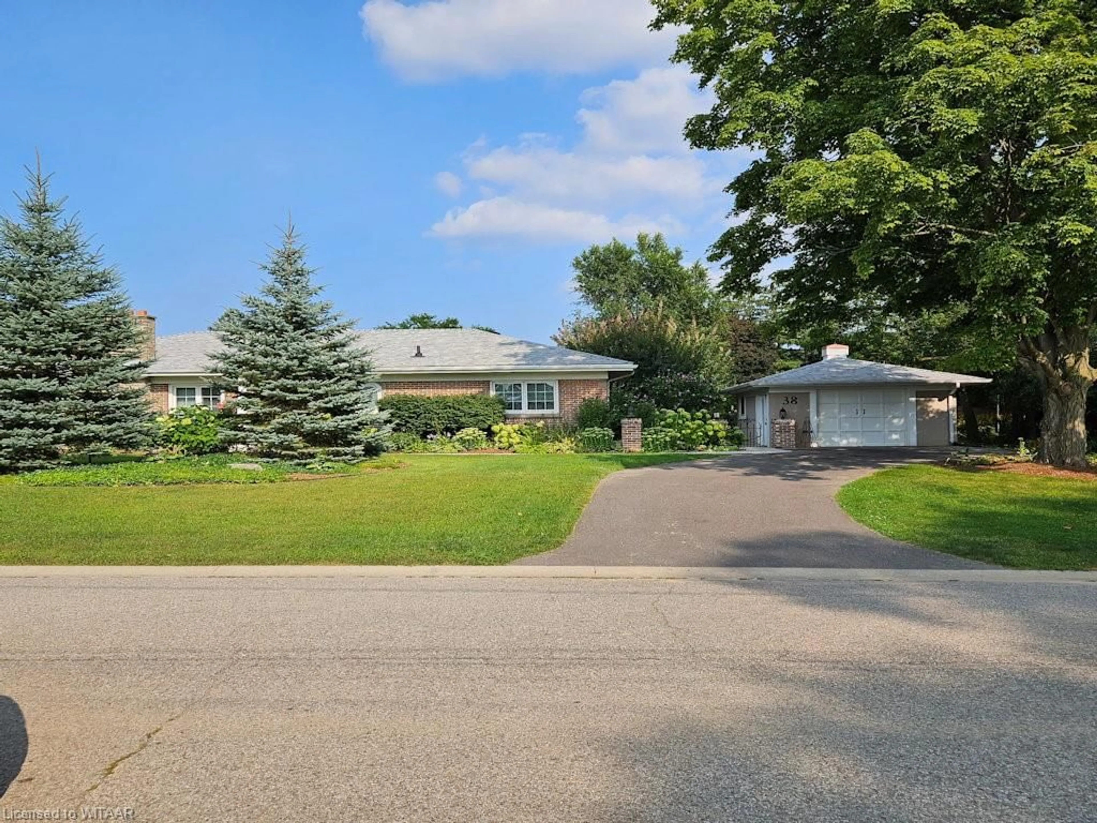 Frontside or backside of a home for 38 Golfdale Rd, Brantford Ontario N3T 5H7