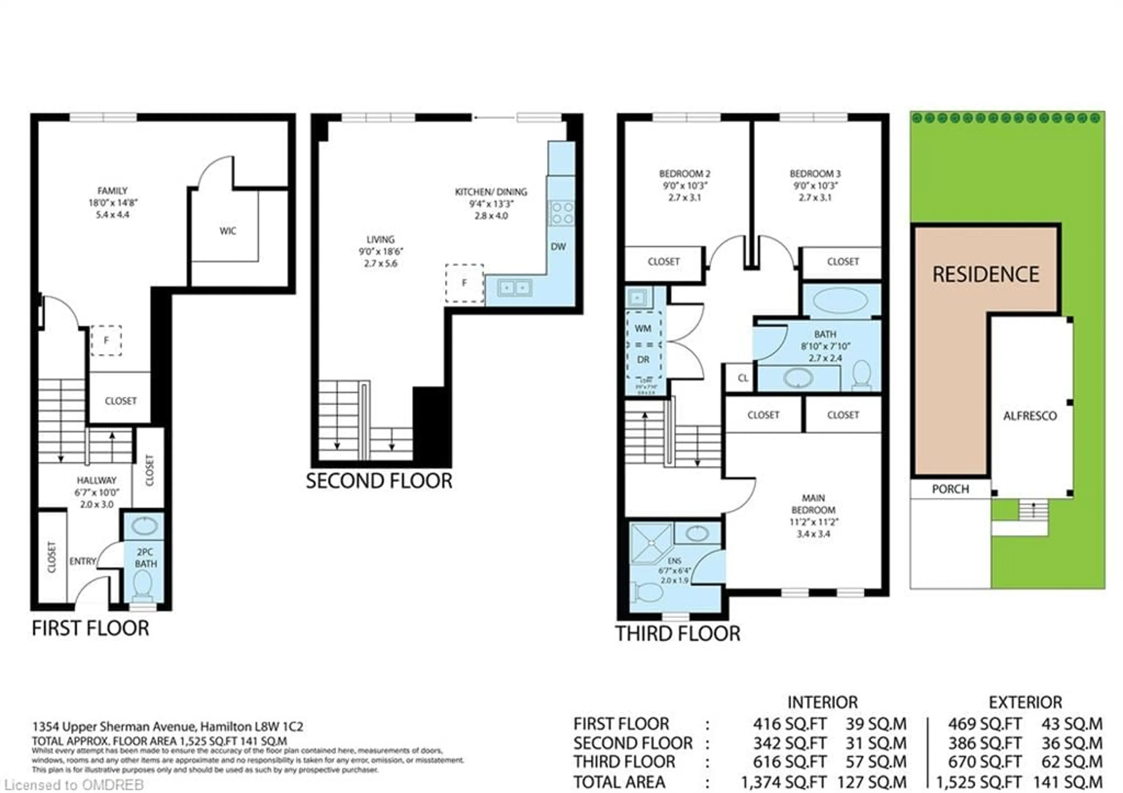 Floor plan for 1354 Upper Sherman Avenue Ave #10, Hamilton Ontario L8W 1C2