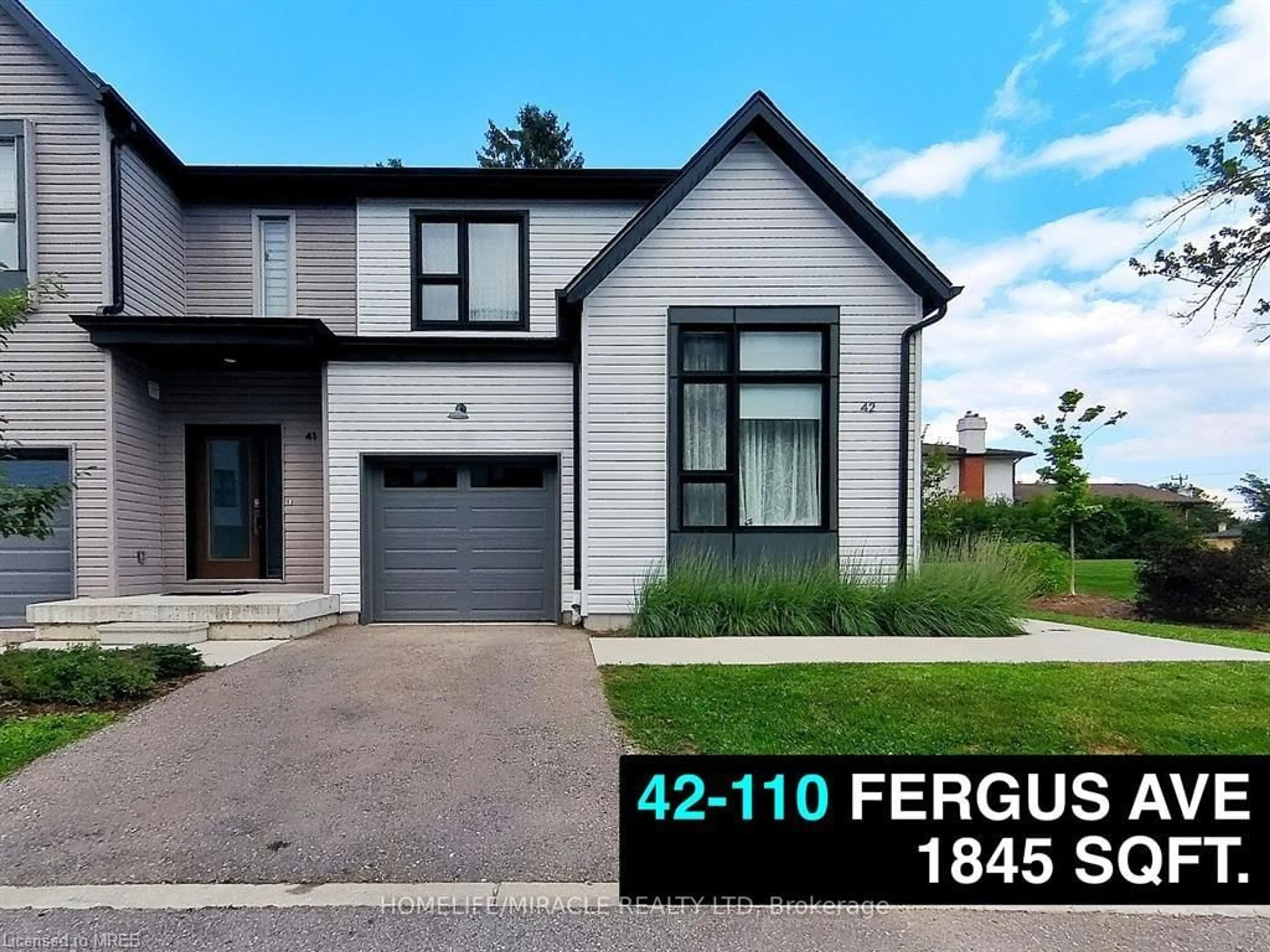 Frontside or backside of a home for 110 Fergus Ave Ave #42, Kitchener Ontario N2A 0K9