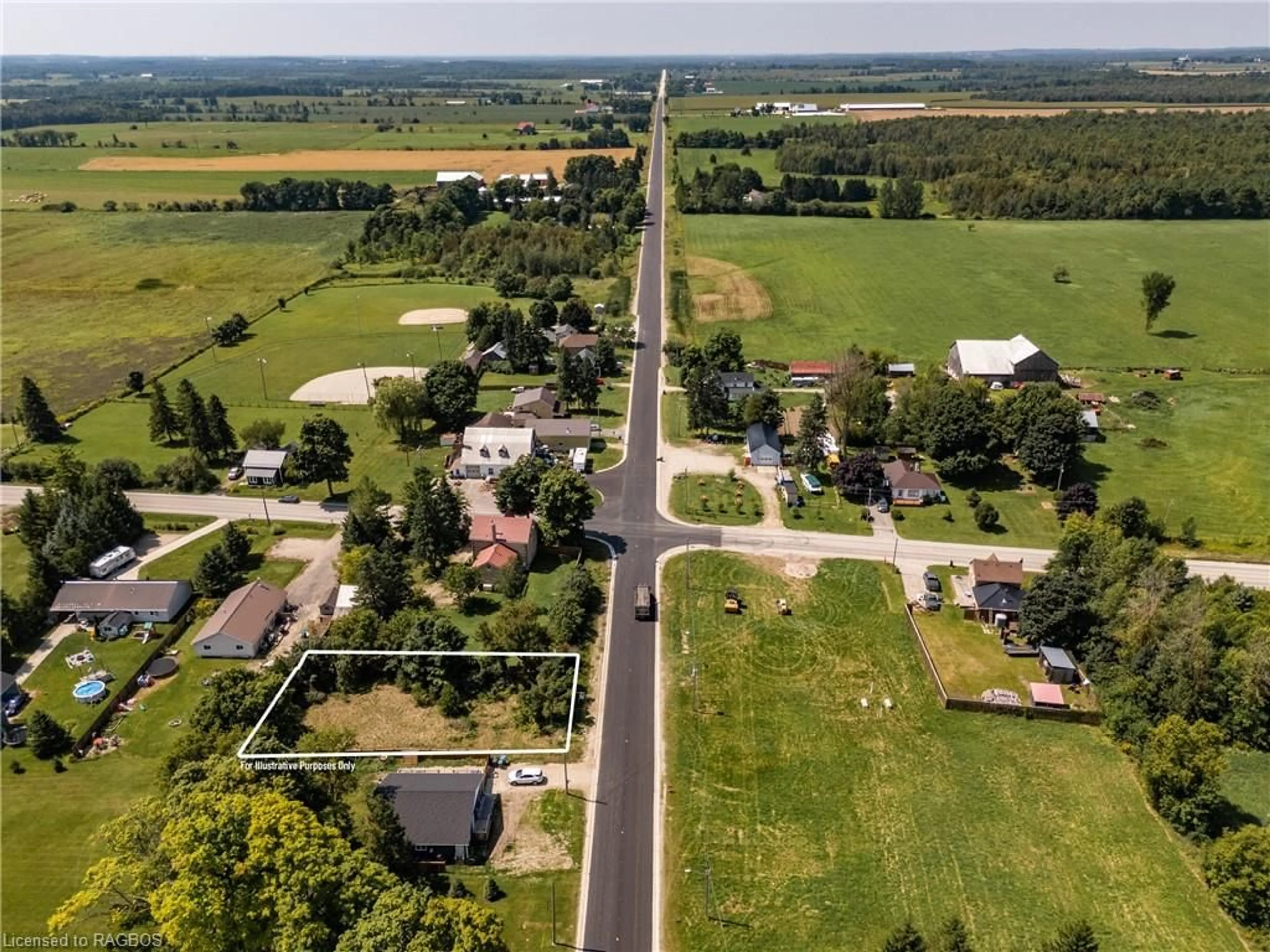 Frontside or backside of a home, the street view for PLAN 321 LOT 3  Grey Road 9, Hopeville Ontario N0C 1B0