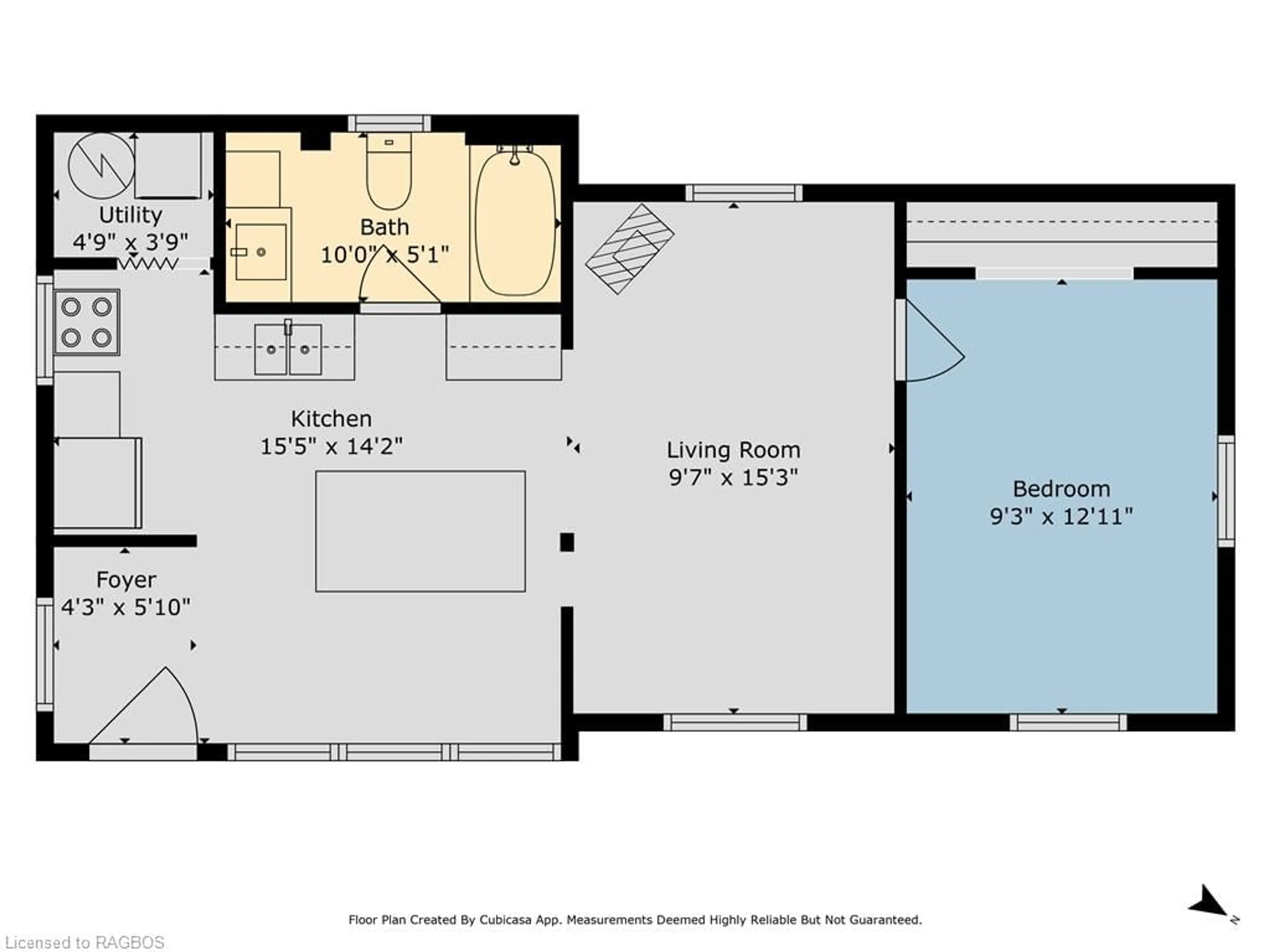 Floor plan for 103 Albert St, Goderich Ontario N7A 2N6