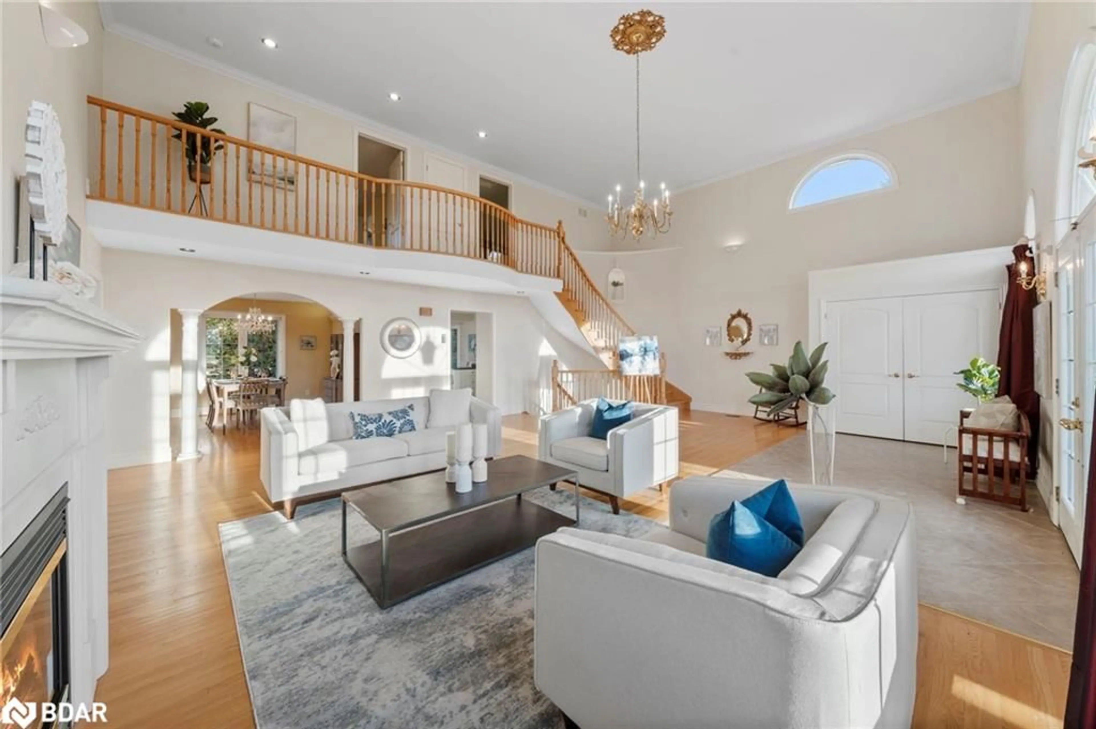Living room, wood floors for 158159 7th Line, Meaford Ontario N4L 1W5