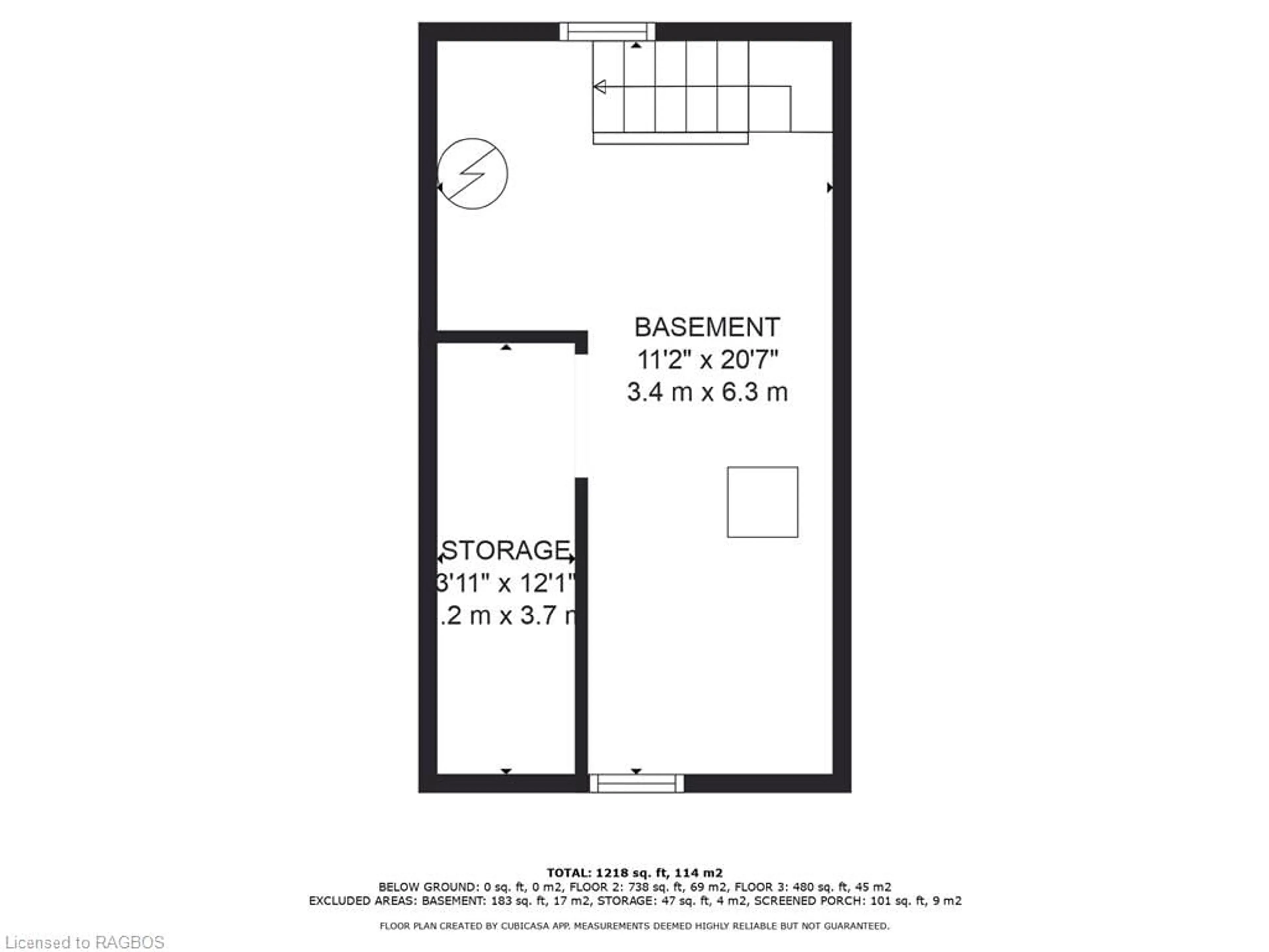 Floor plan for 27 King St, Cargill Ontario N0G 1J0