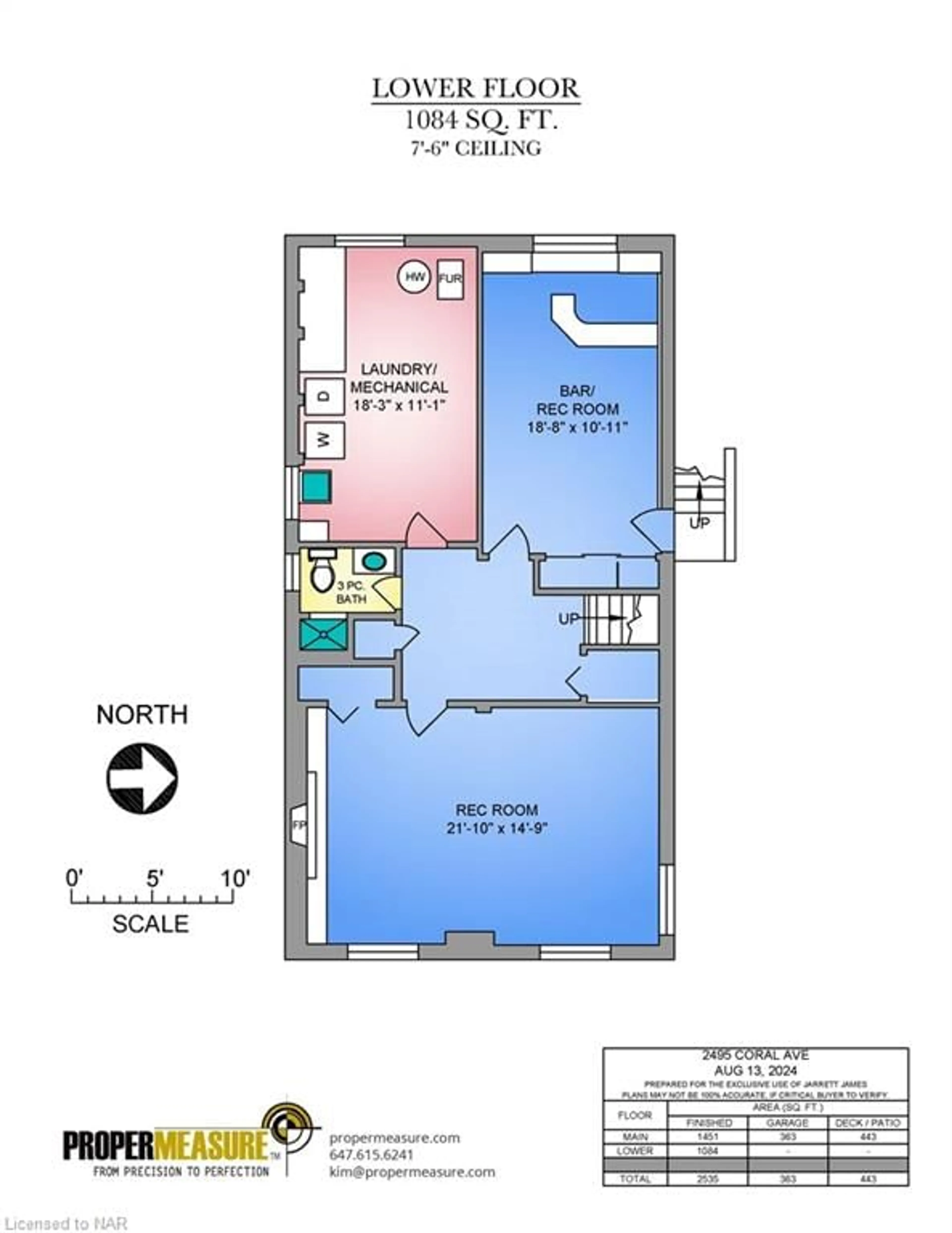 Floor plan for 2495 Coral Ave, Stevensville Ontario L0S 1S0