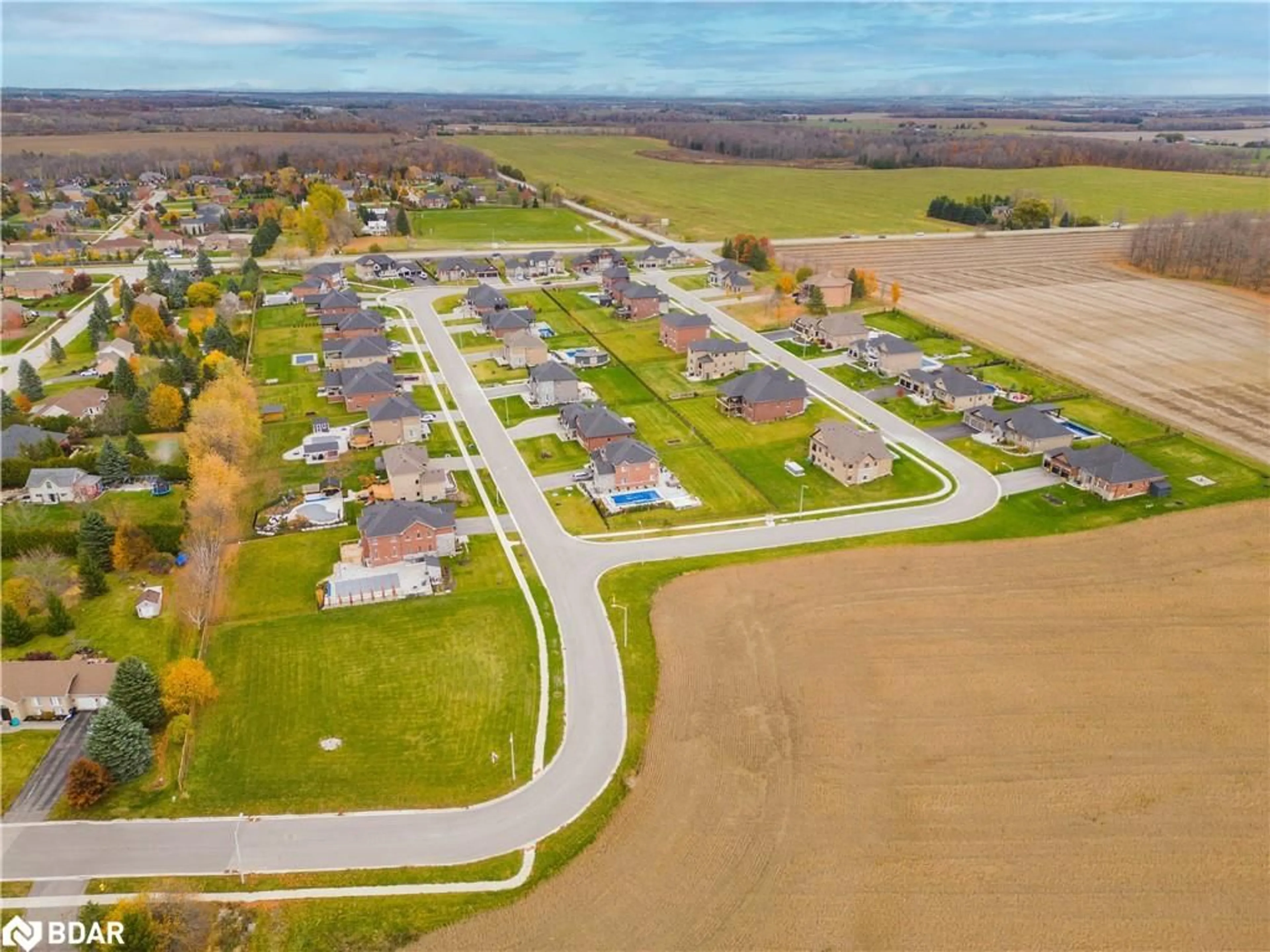 Frontside or backside of a home, the street view for 54 Mckeown St, Thornton Ontario L0L 2N0