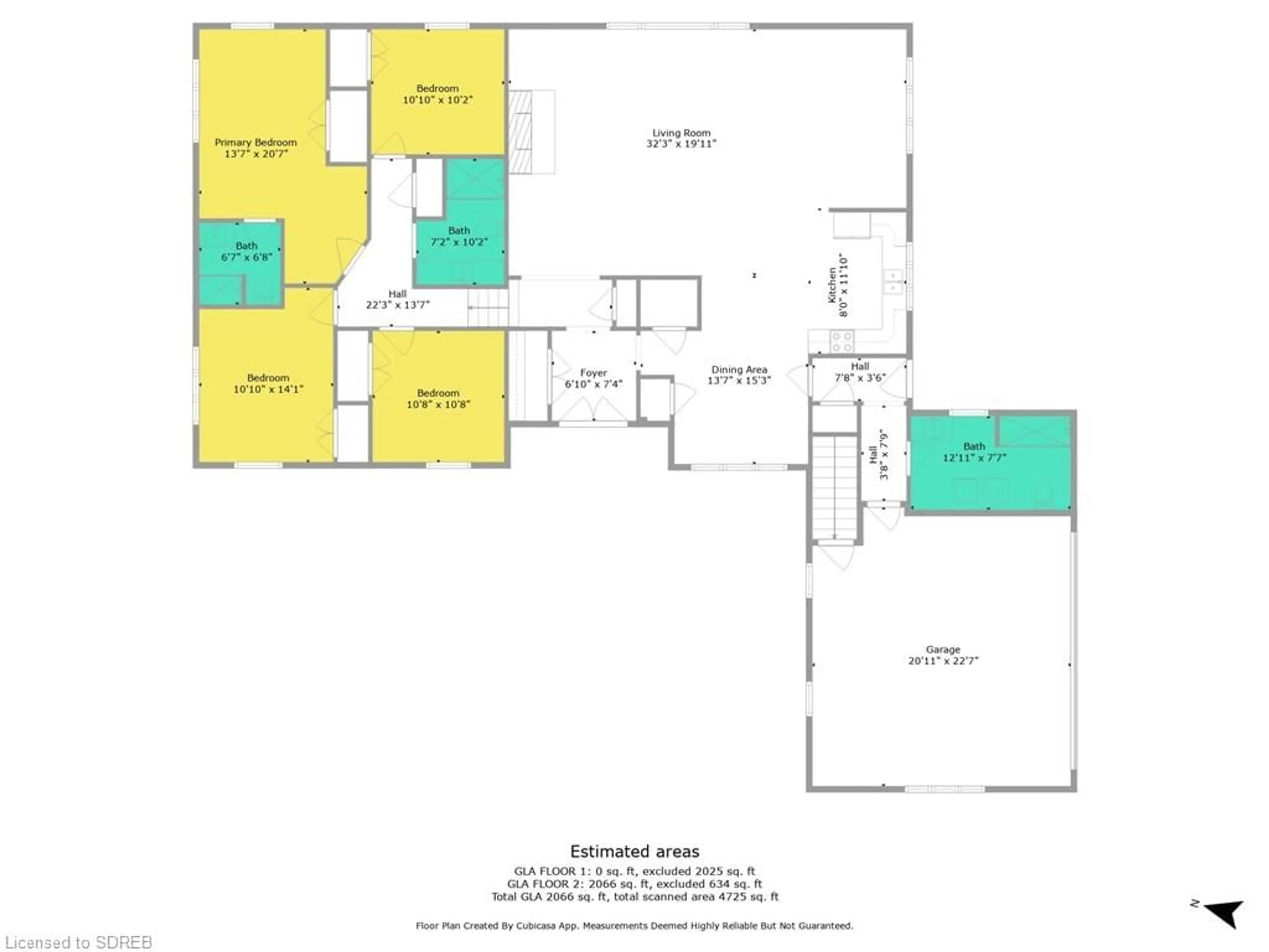 Floor plan for 601 Norfolk St, Simcoe Ontario N3Y 4K1