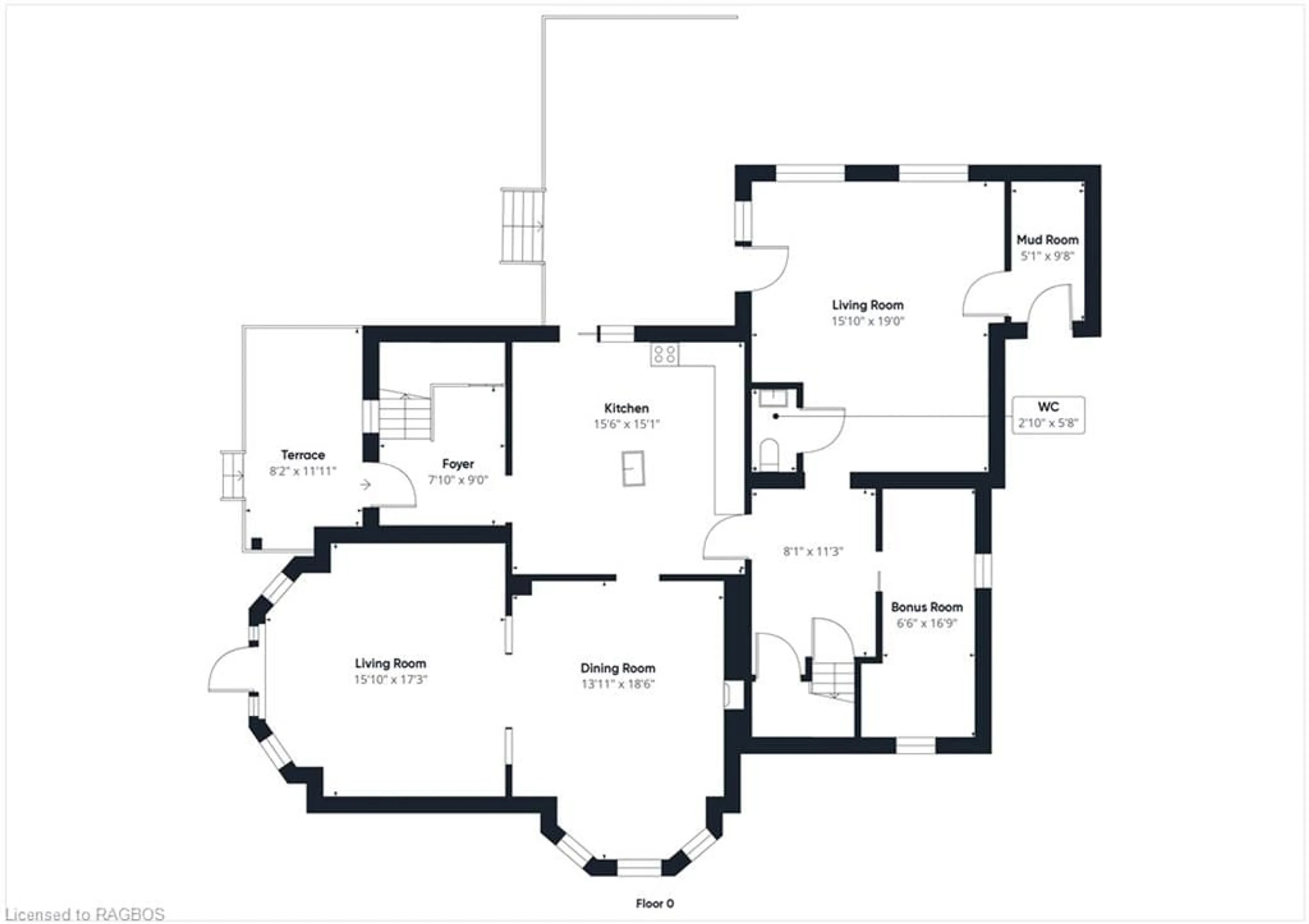 Floor plan for 120 John St, Wingham Ontario N0G 2W0