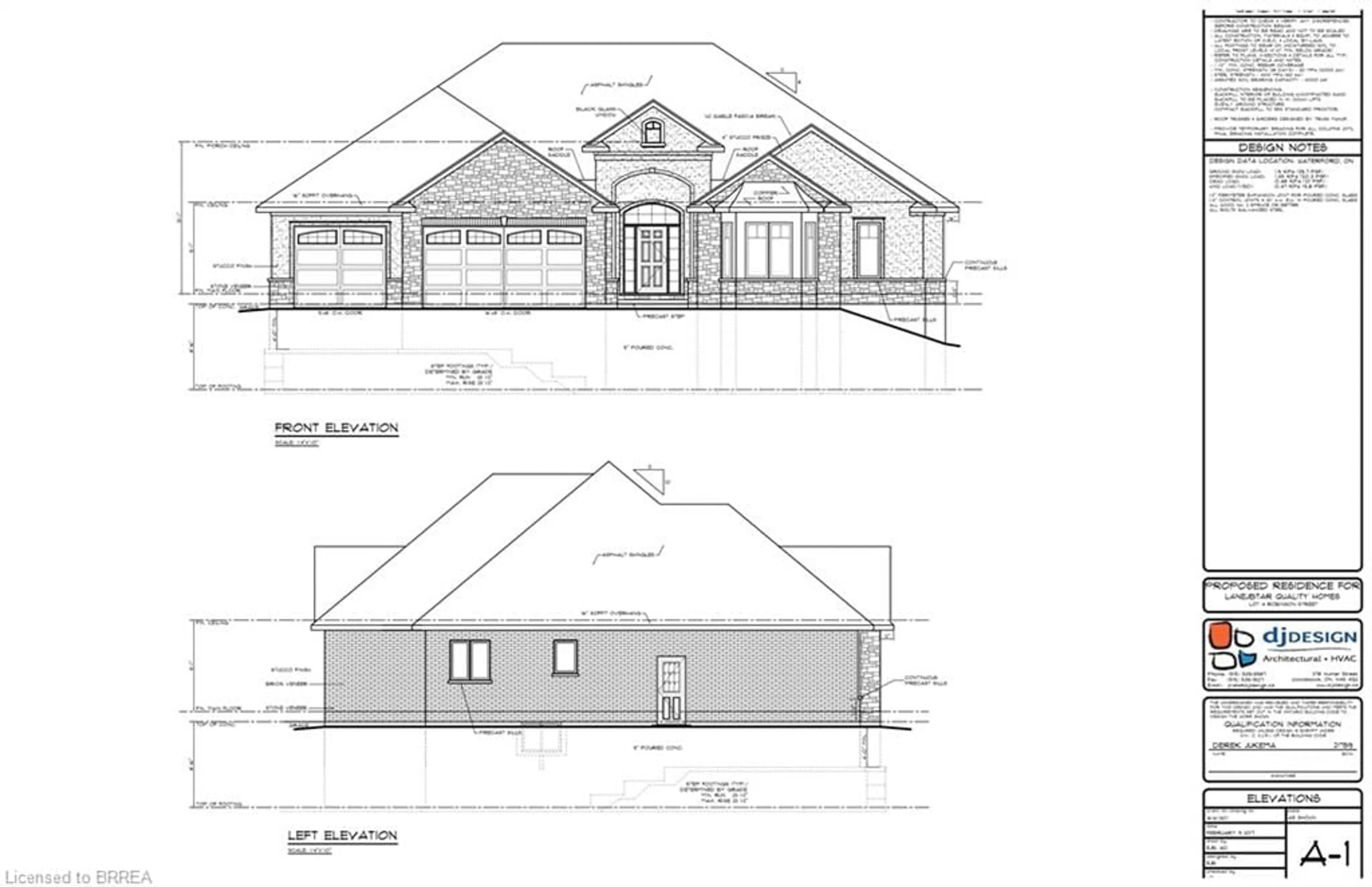 Frontside or backside of a home for LOT 8 Bowen Pl, Oakland Ontario N0E 1L0