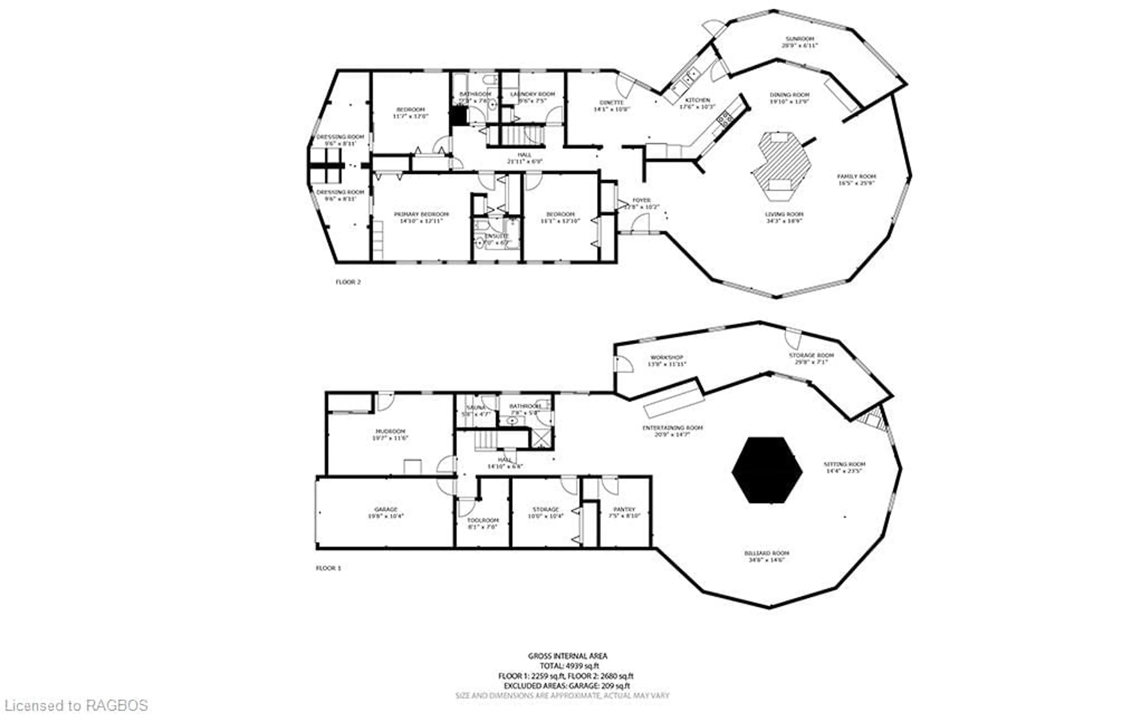 Floor plan for 15 Isthmus Bay Rd, Lion's Head Ontario N0H 1W0