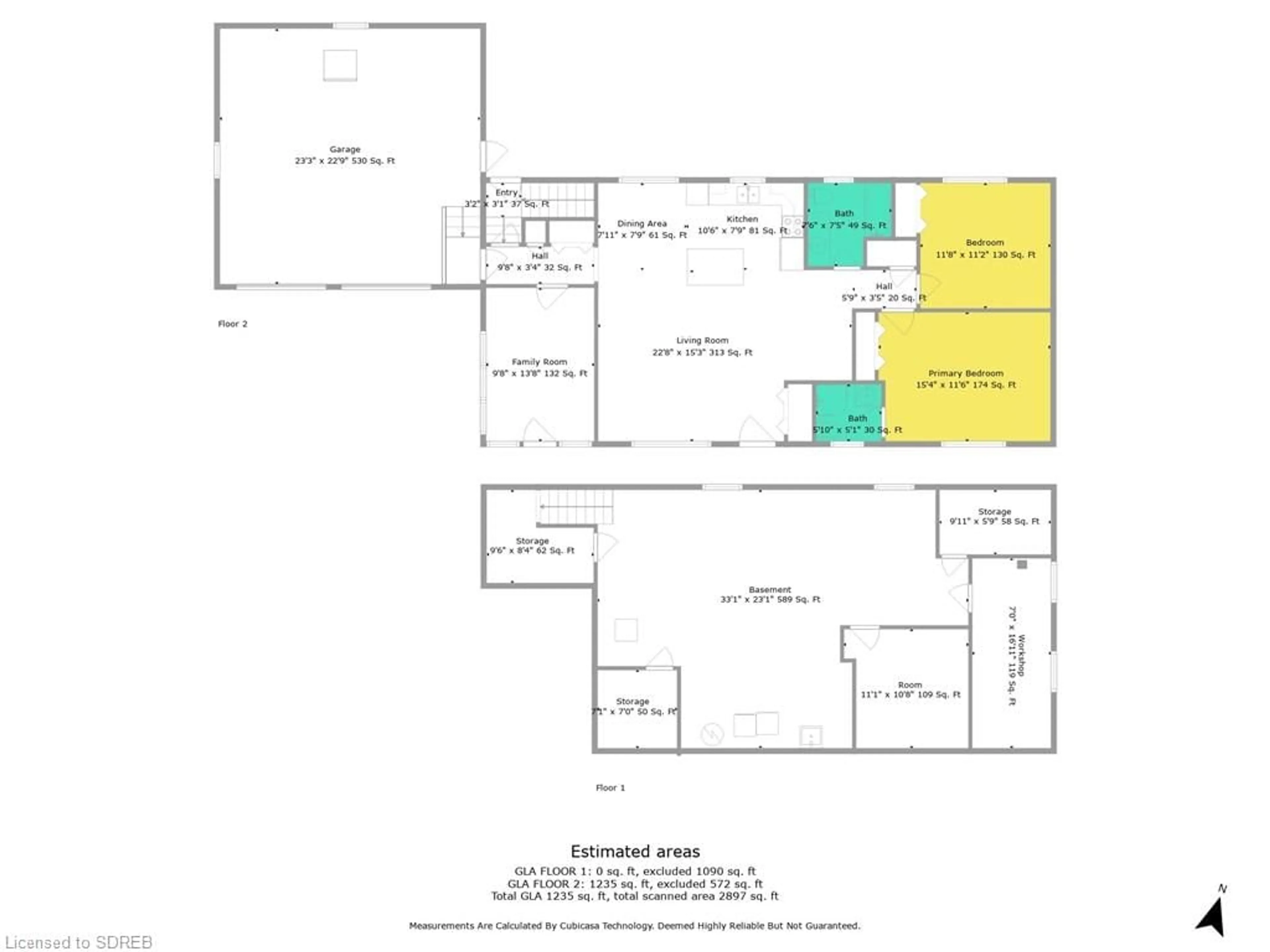 Floor plan for 102 Dedrick Rd, Port Rowan Ontario N0E 1M0