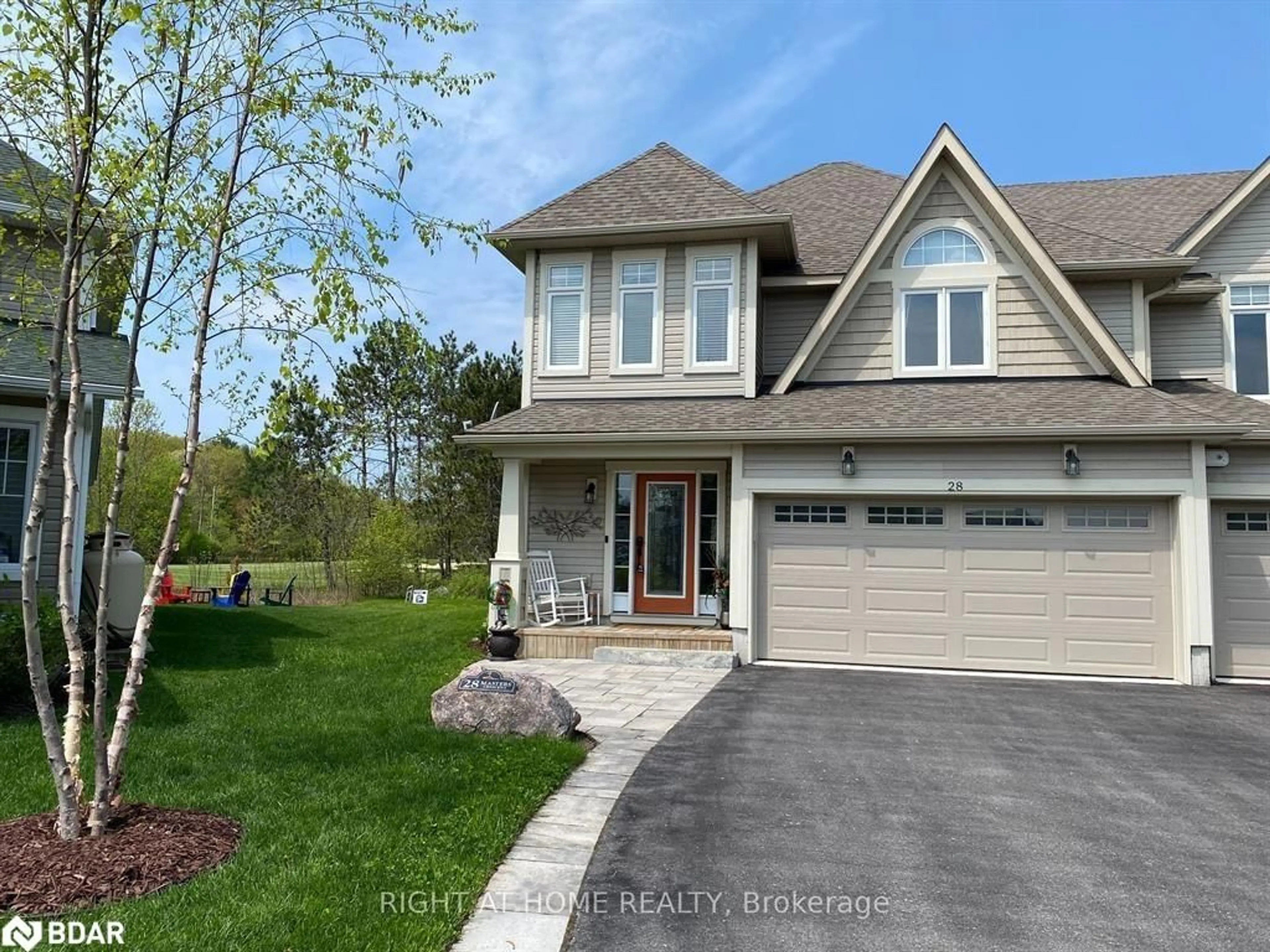 Frontside or backside of a home for 28 Masters Cres, Port Severn Ontario L0K 1S0