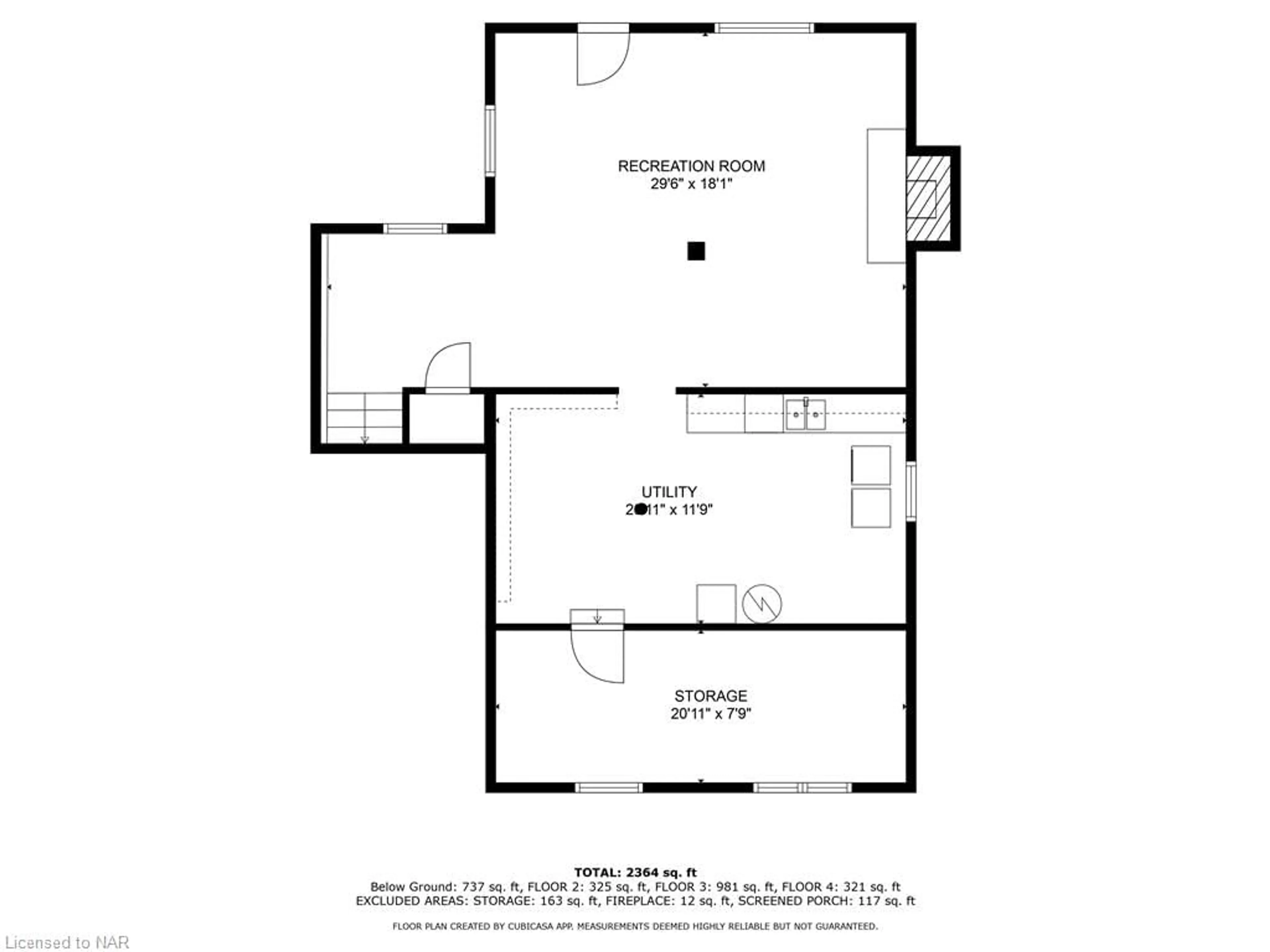 Floor plan for 499 North Mill St, Ridgeway Ontario L0S 1N0