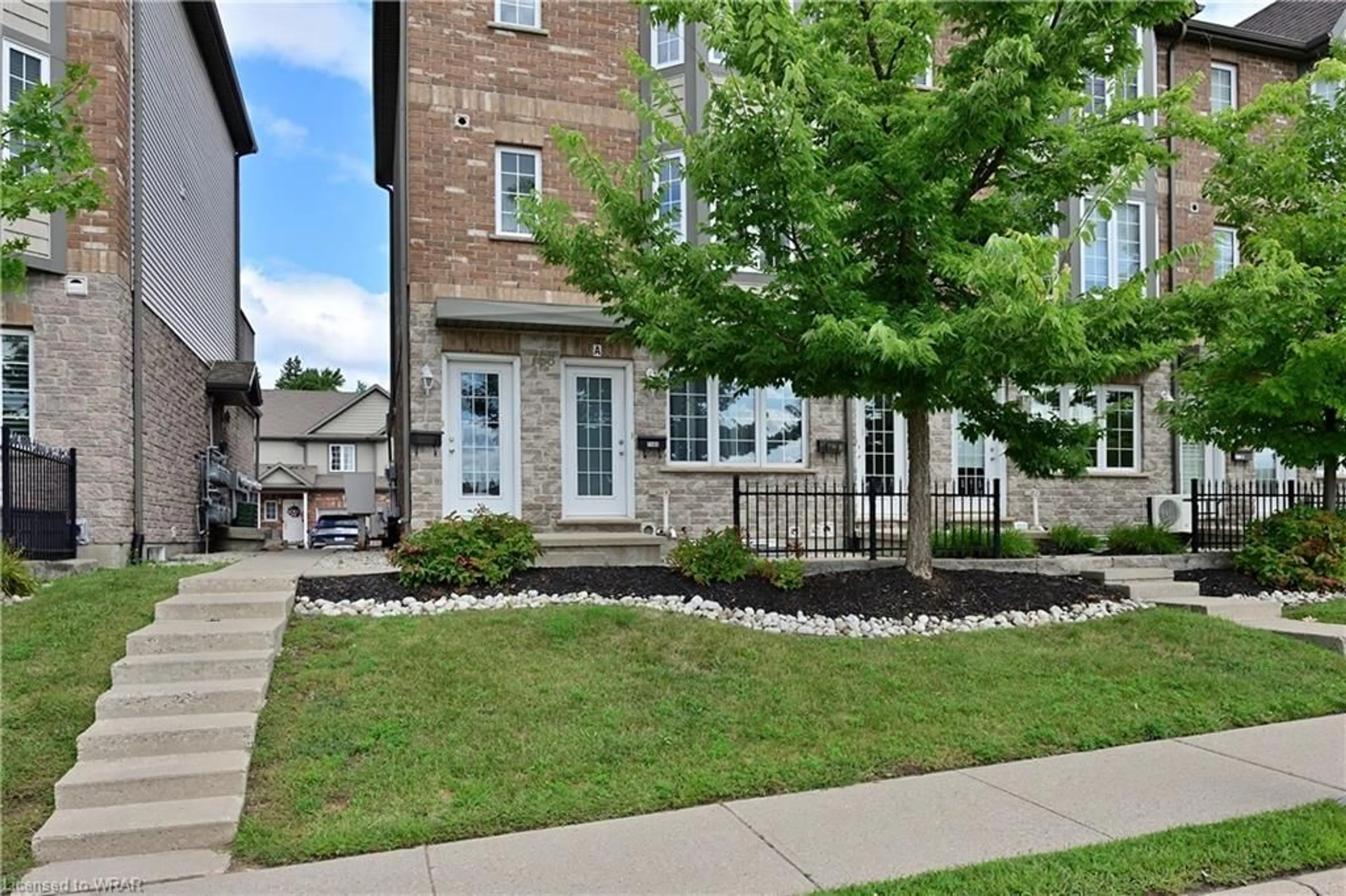 A pic from exterior of the house or condo, the street view for 758 Bleams Rd #A, Kitchener Ontario N2E 0E4