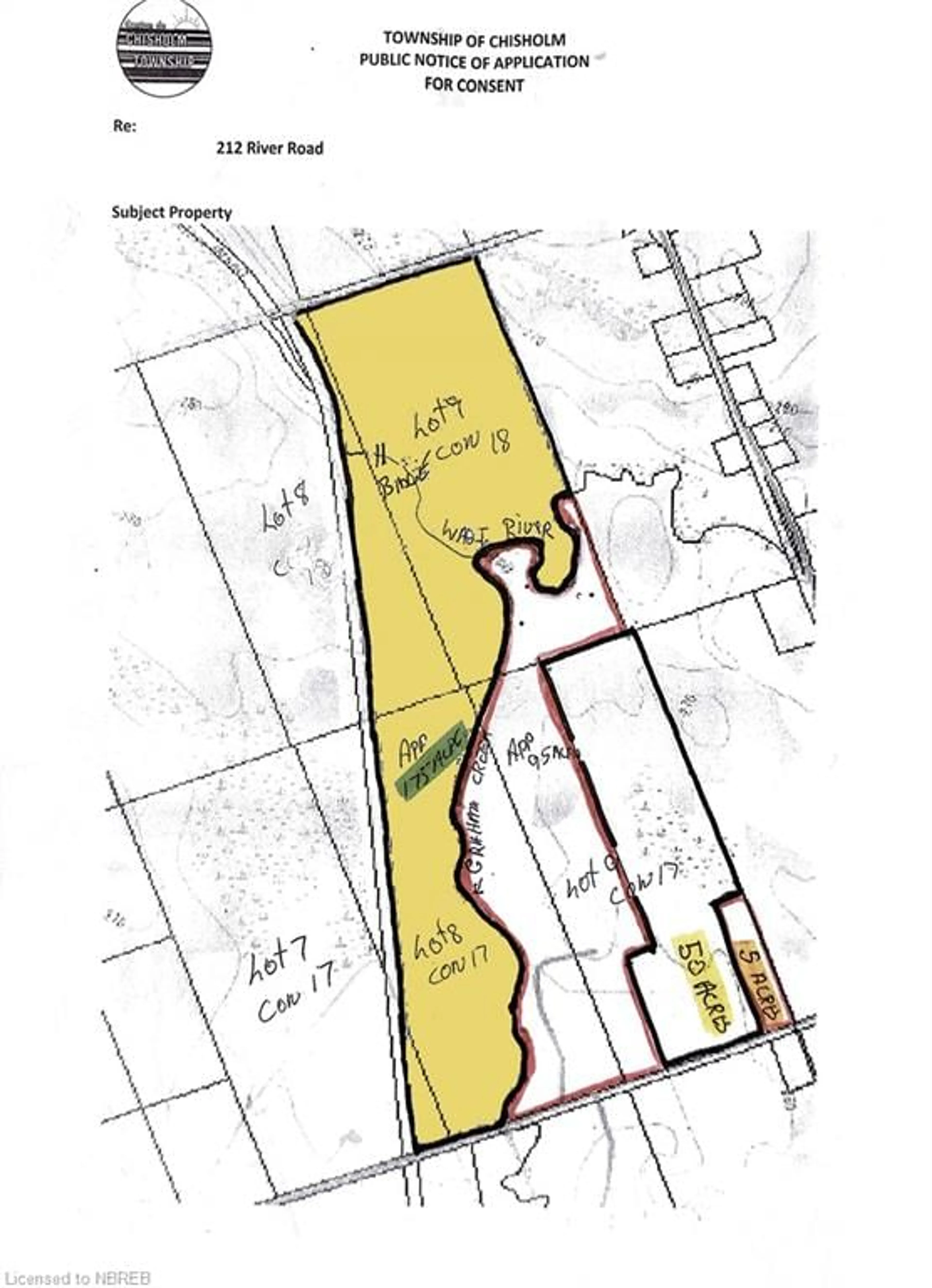 Floor plan for PT LT 17 River Rd, Chisholm Ontario P0H 1Z0