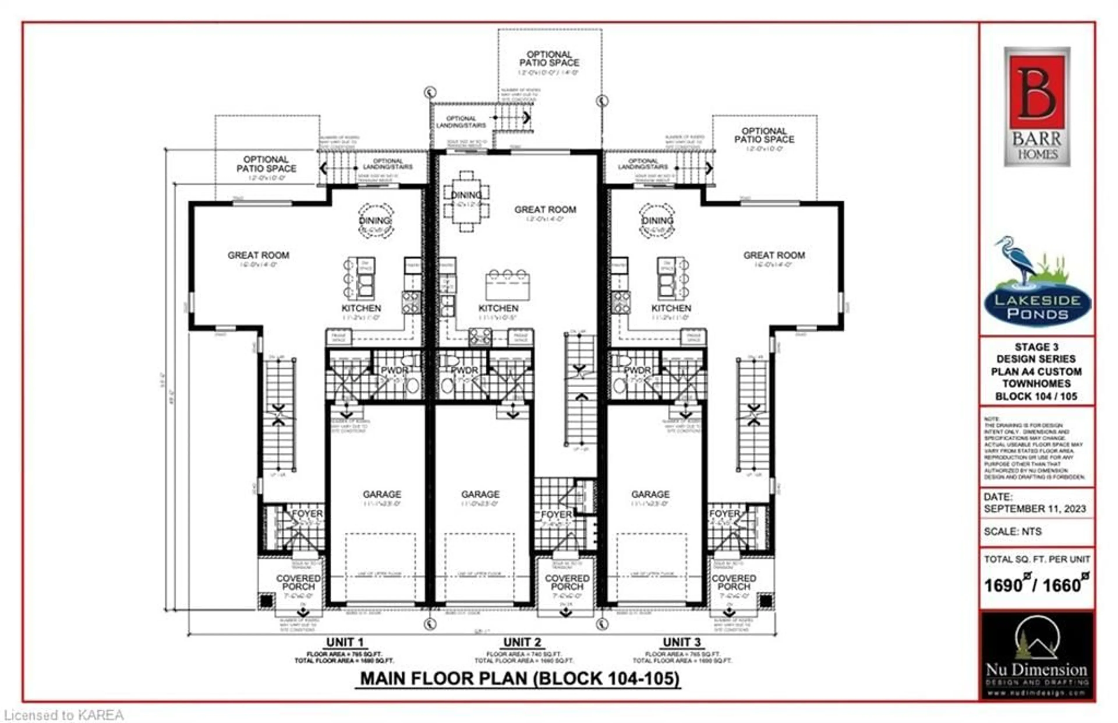 Floor plan for 226 Dr Richard James Cres, Amherstview Ontario K7N 0E9