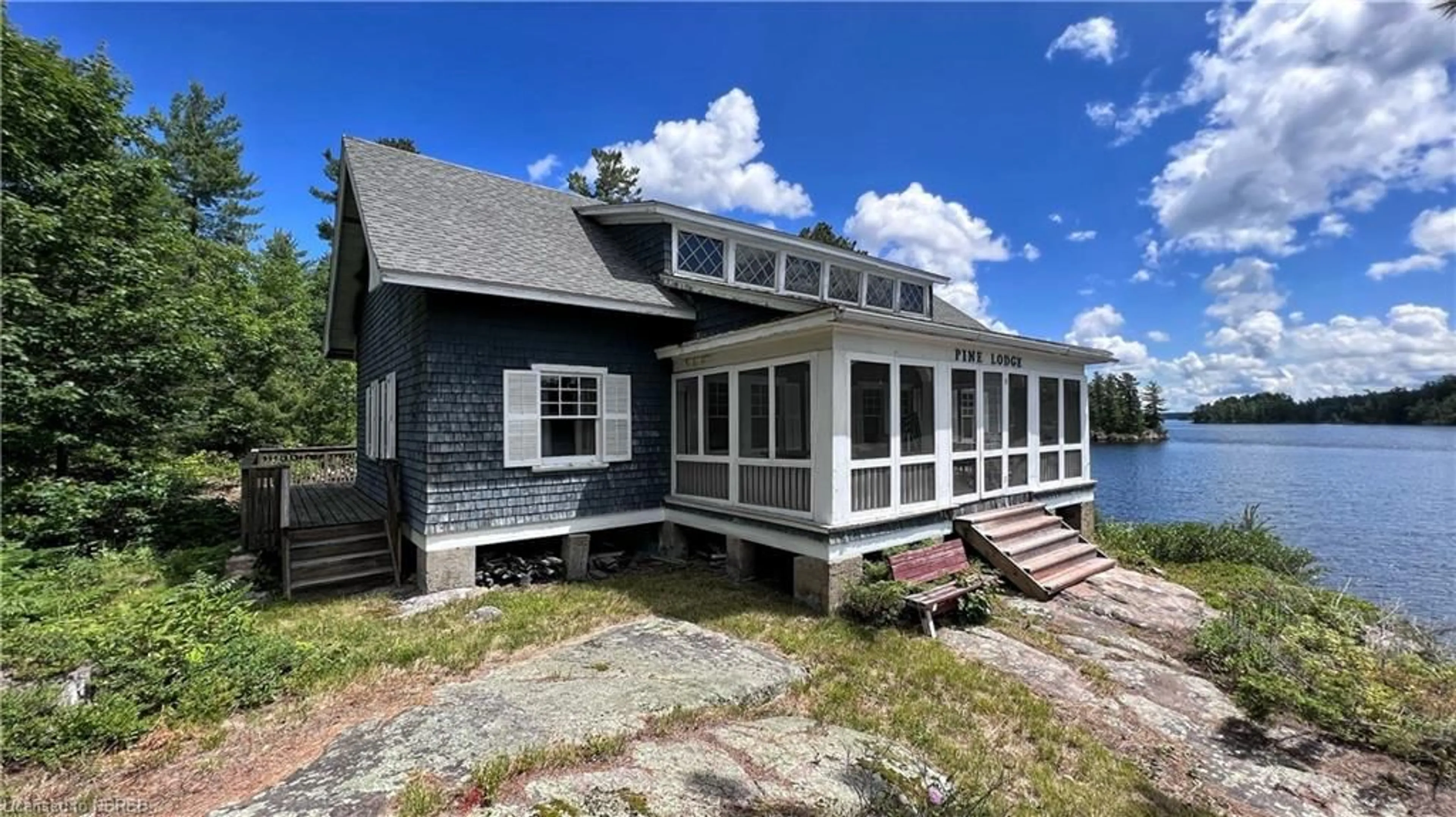 Frontside or backside of a home, cottage for WB5-1 Bertram Island, West Nipissing Ontario P0M 2N1