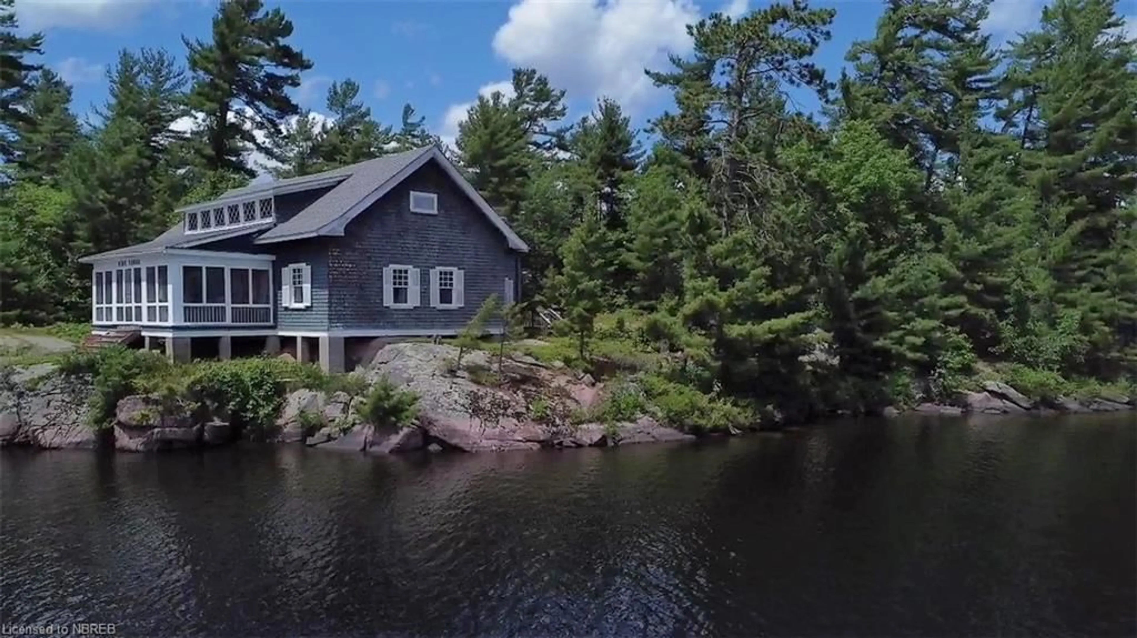 A pic from exterior of the house or condo, cottage for WB5-1 Bertram Island, West Nipissing Ontario P0M 2N1