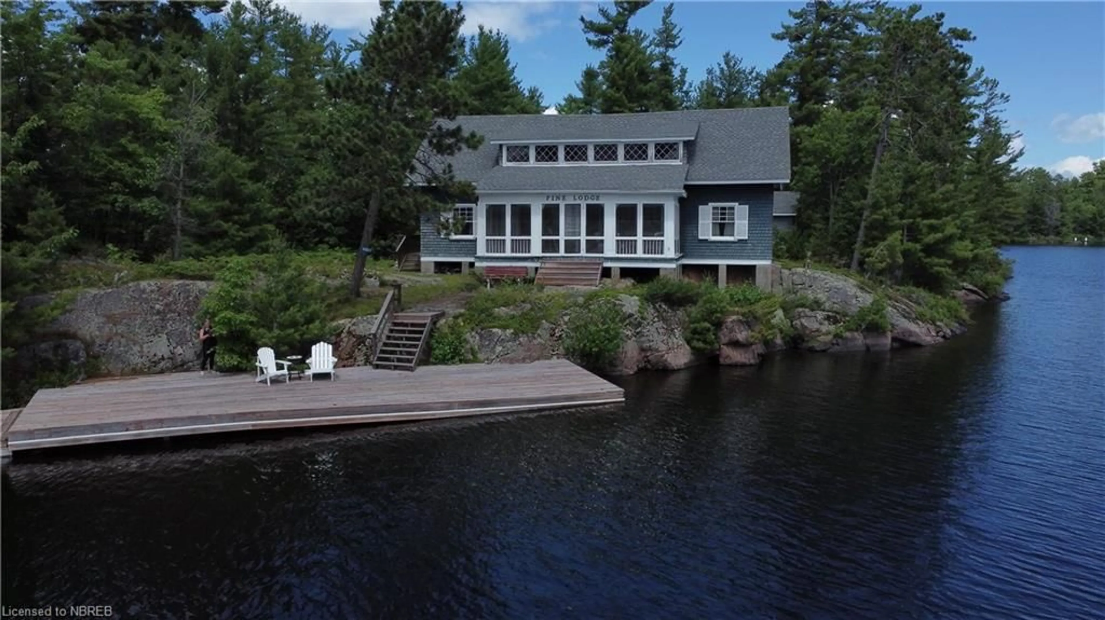 A pic from exterior of the house or condo, cottage for WB5-1 Bertram Island, West Nipissing Ontario P0M 2N1