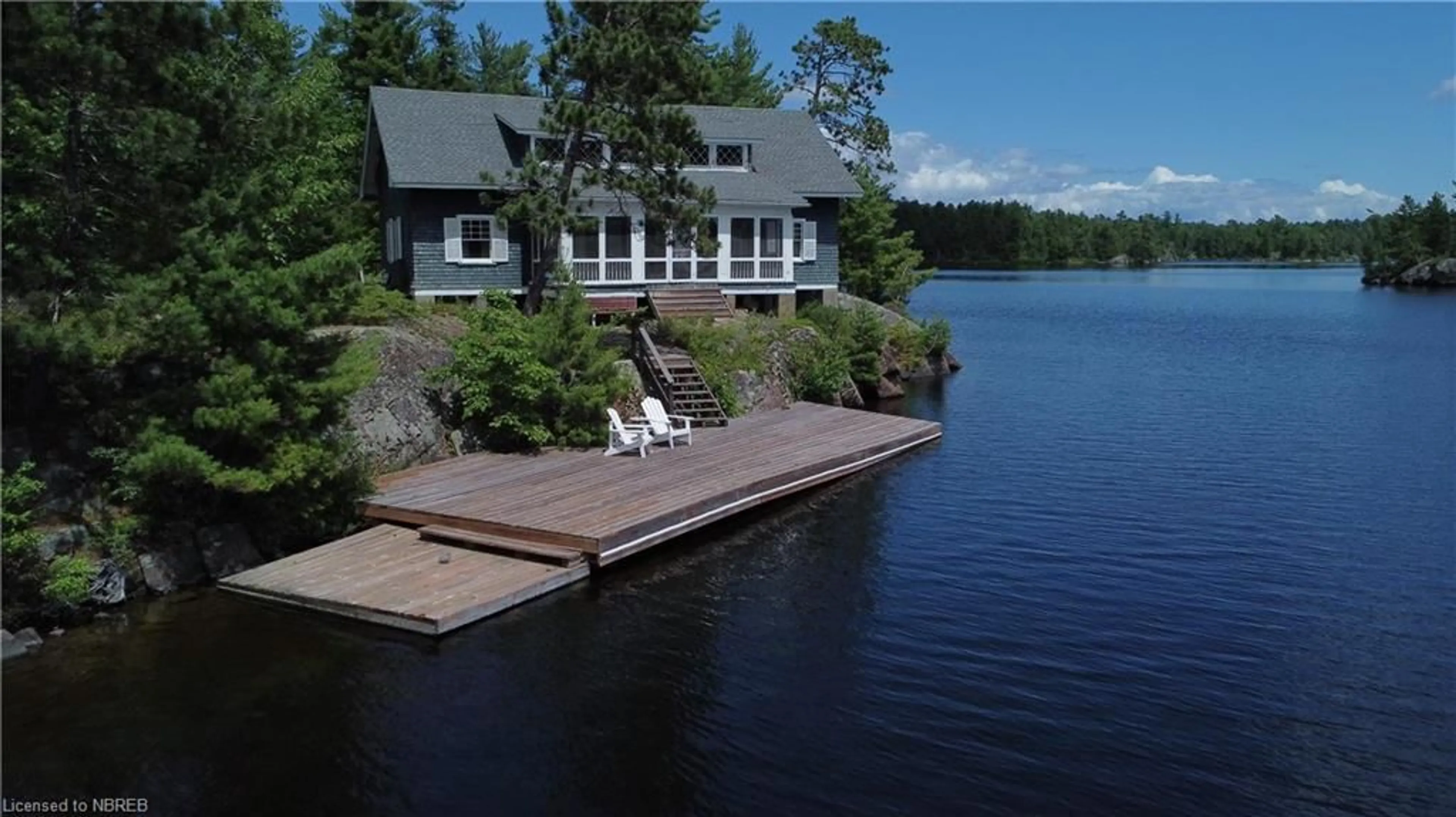 Frontside or backside of a home, cottage for WB5-1 Bertram Island, West Nipissing Ontario P0M 2N1