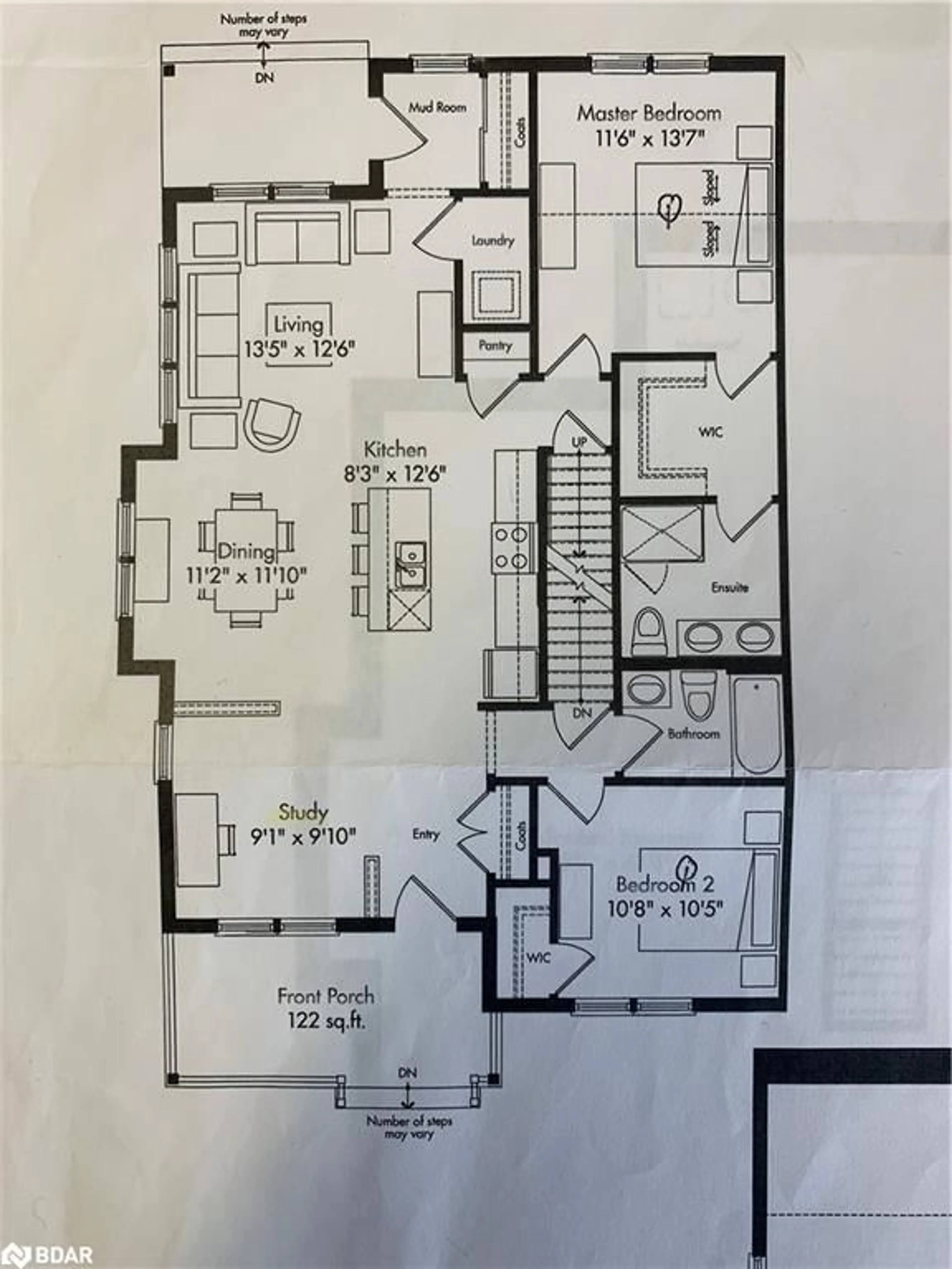 Floor plan for 2 Danielle Cres, Midland Ontario L4R 0H3