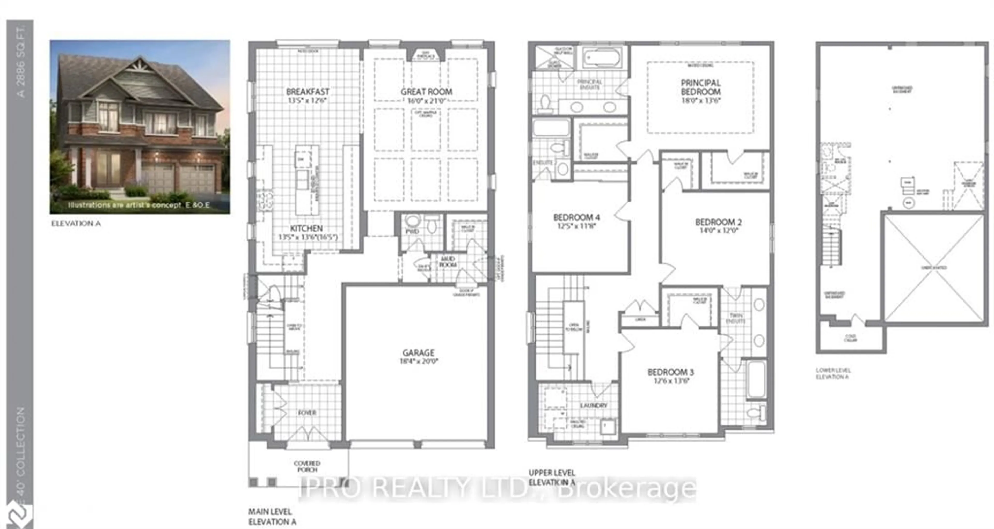 Floor plan for 5 Mary Watson St, North Dumfries Ontario N0B 1E0