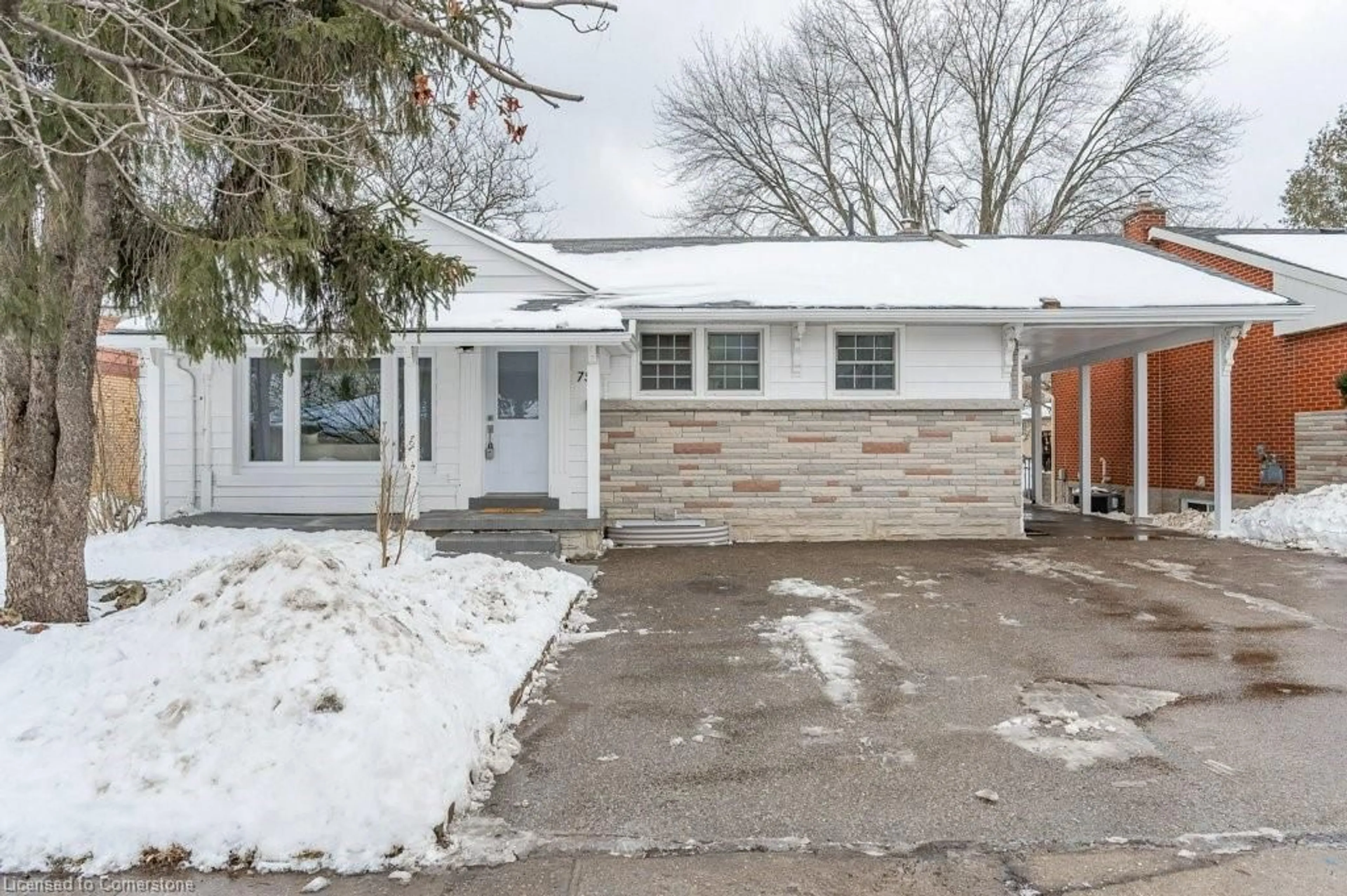 Frontside or backside of a home for 75 Wilfred Ave, Kitchener Ontario N2A 1W9