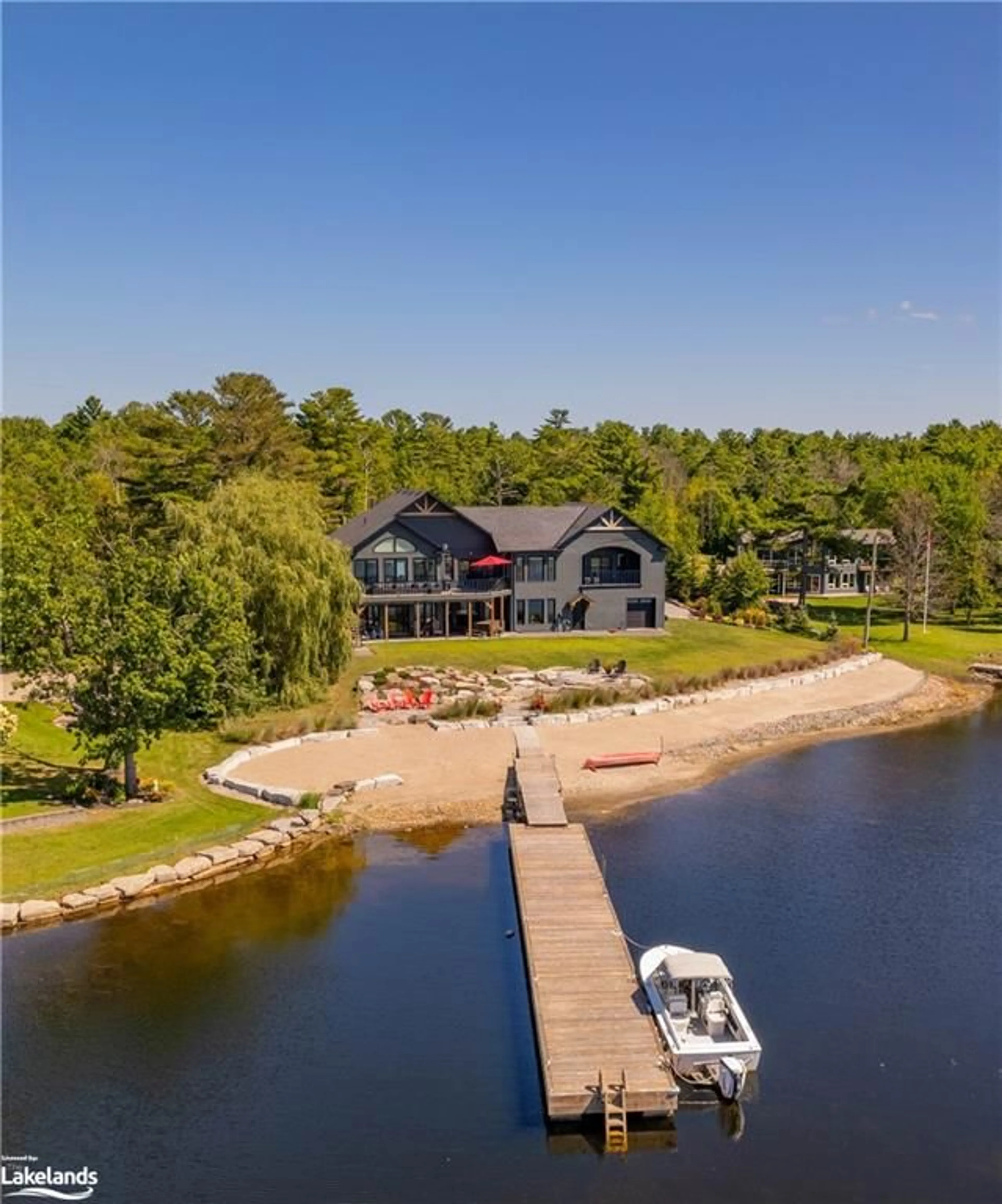 A pic from exterior of the house or condo, cottage for 164 Prisque Rd, Honey Harbour Ontario P0E 1E0