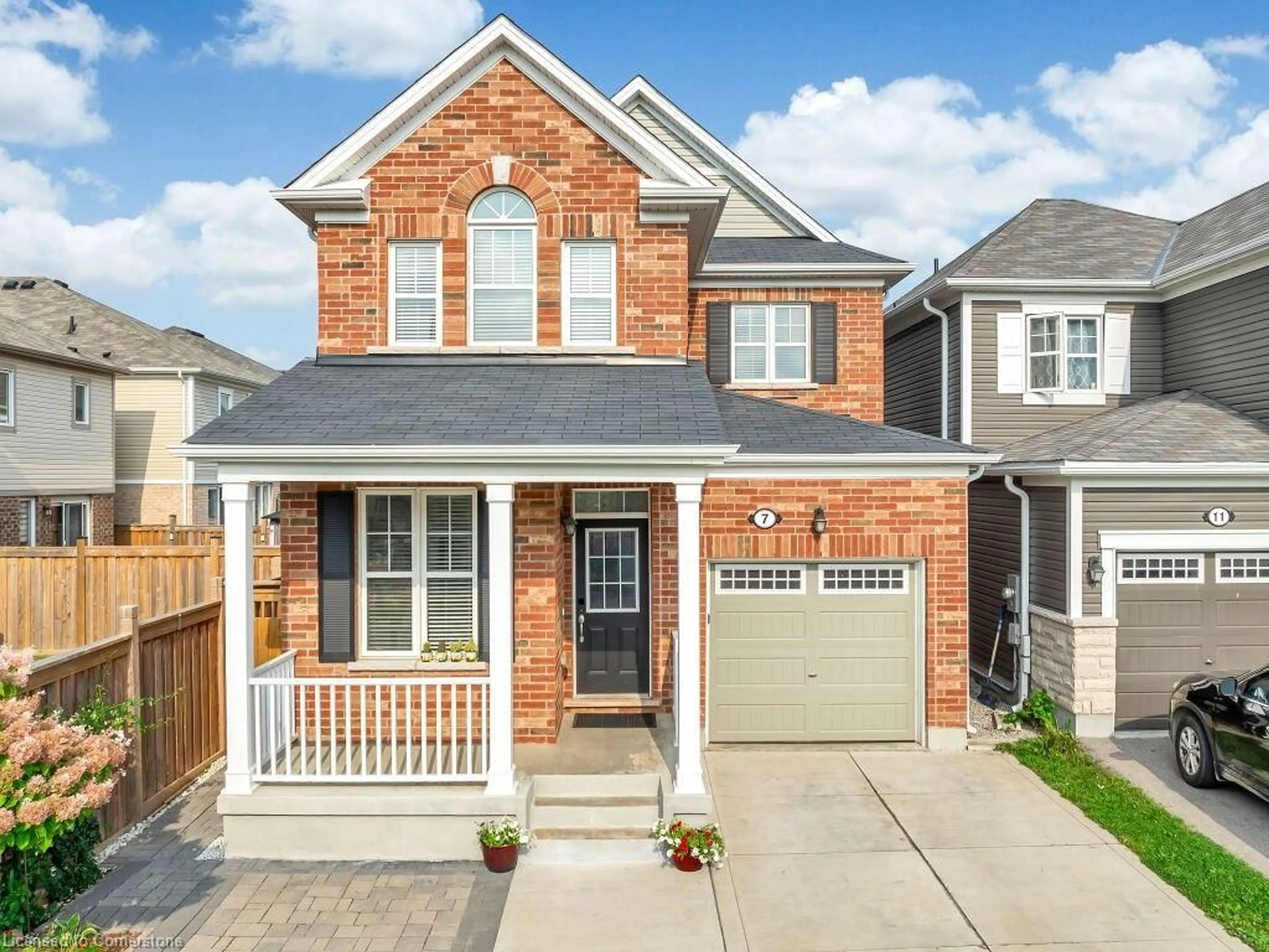 Home with brick exterior material for 7 Glenvista Dr, Kitchener Ontario N2R 0E7