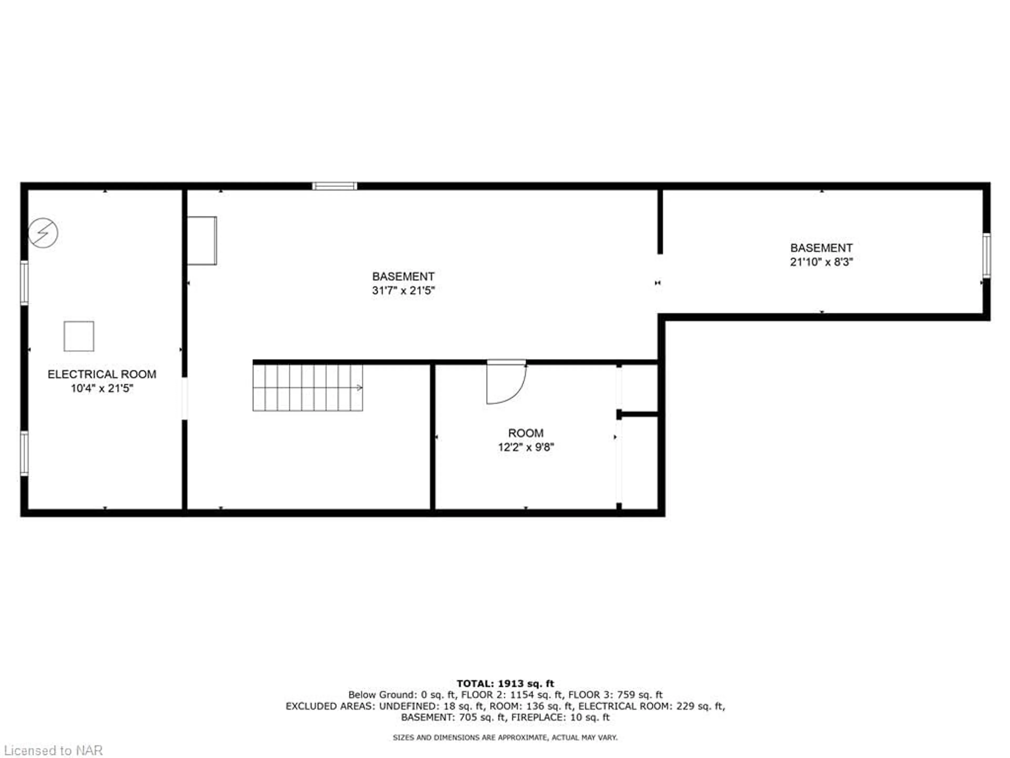 Floor plan for 2065 Seventh St Louth, St. Catharines Ontario L2R 6P9