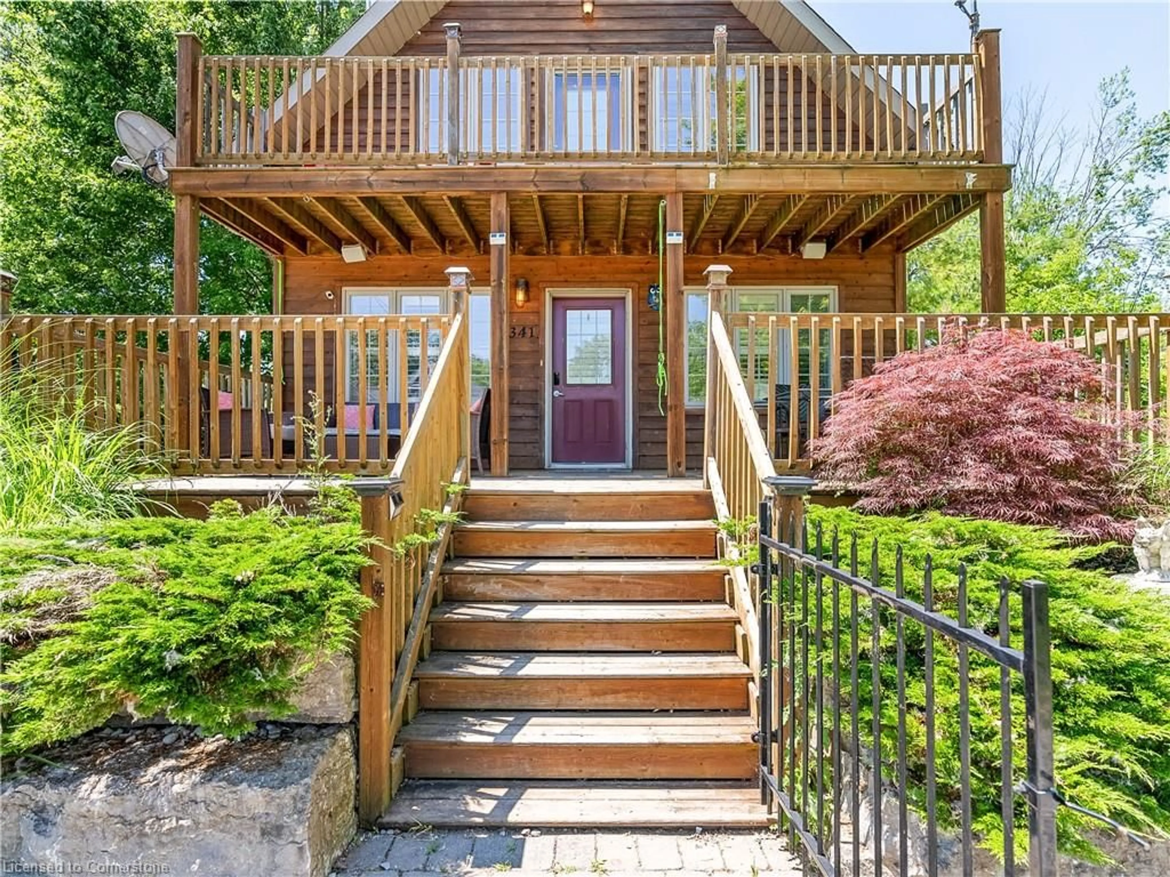 Indoor entryway, wood floors for 341 Cedar Dr, Turkey Point Ontario N0E 1T0