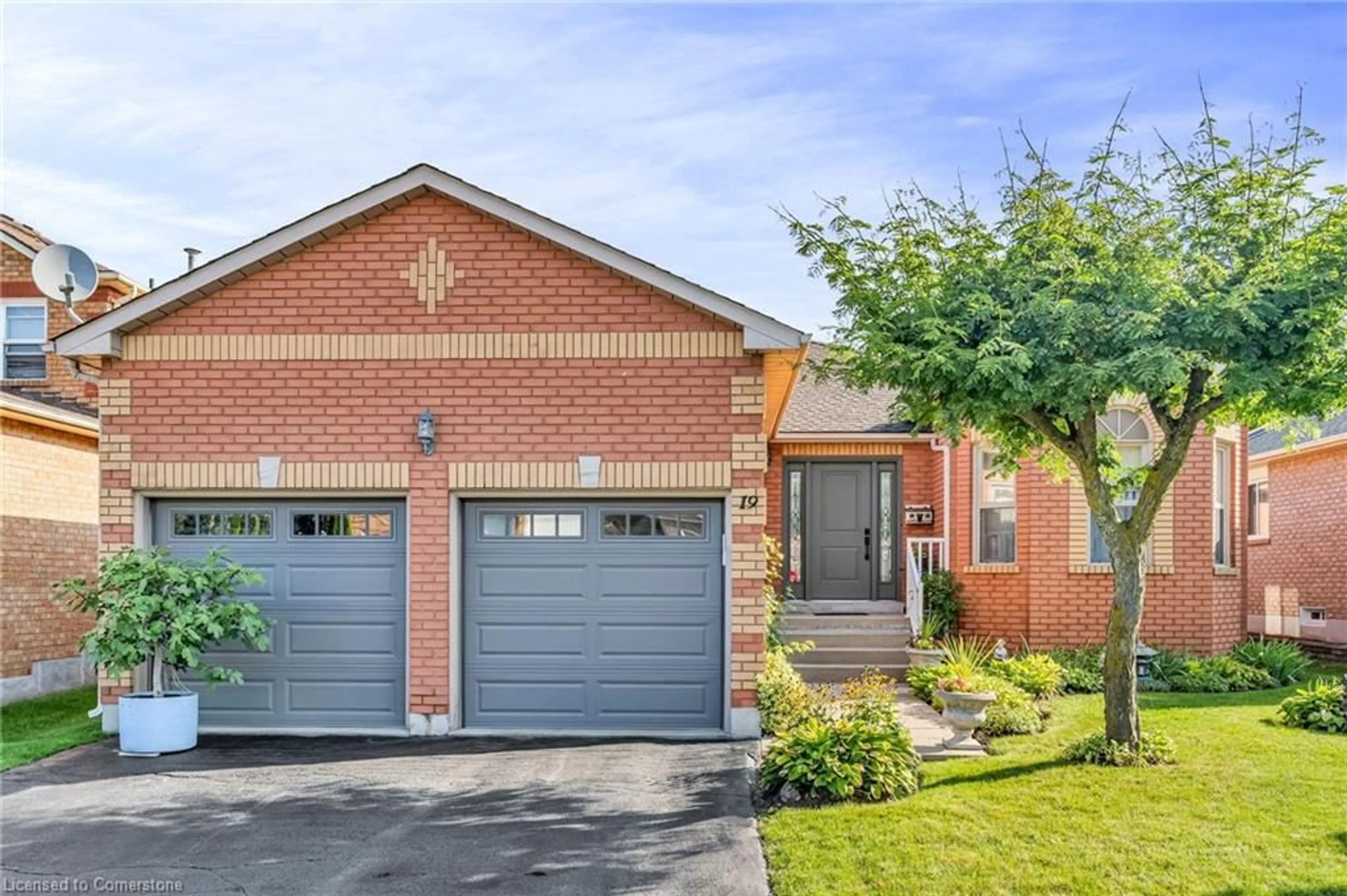 Home with brick exterior material for 19 Attwood Dr, Cambridge Ontario N1T 1L3