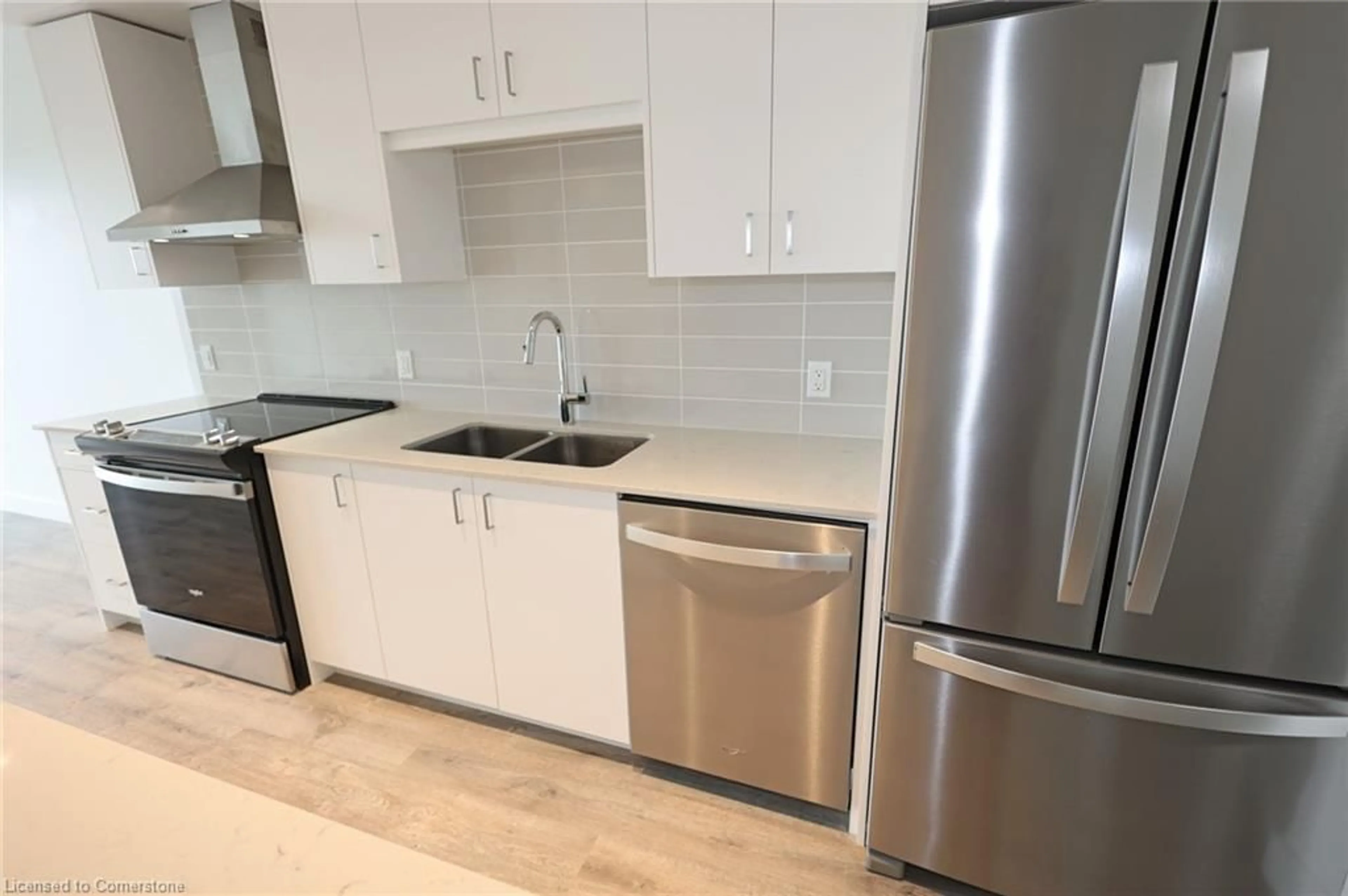 Standard kitchen, wood floors for 50 Grand Ave #1311, Cambridge Ontario N1S 0C2