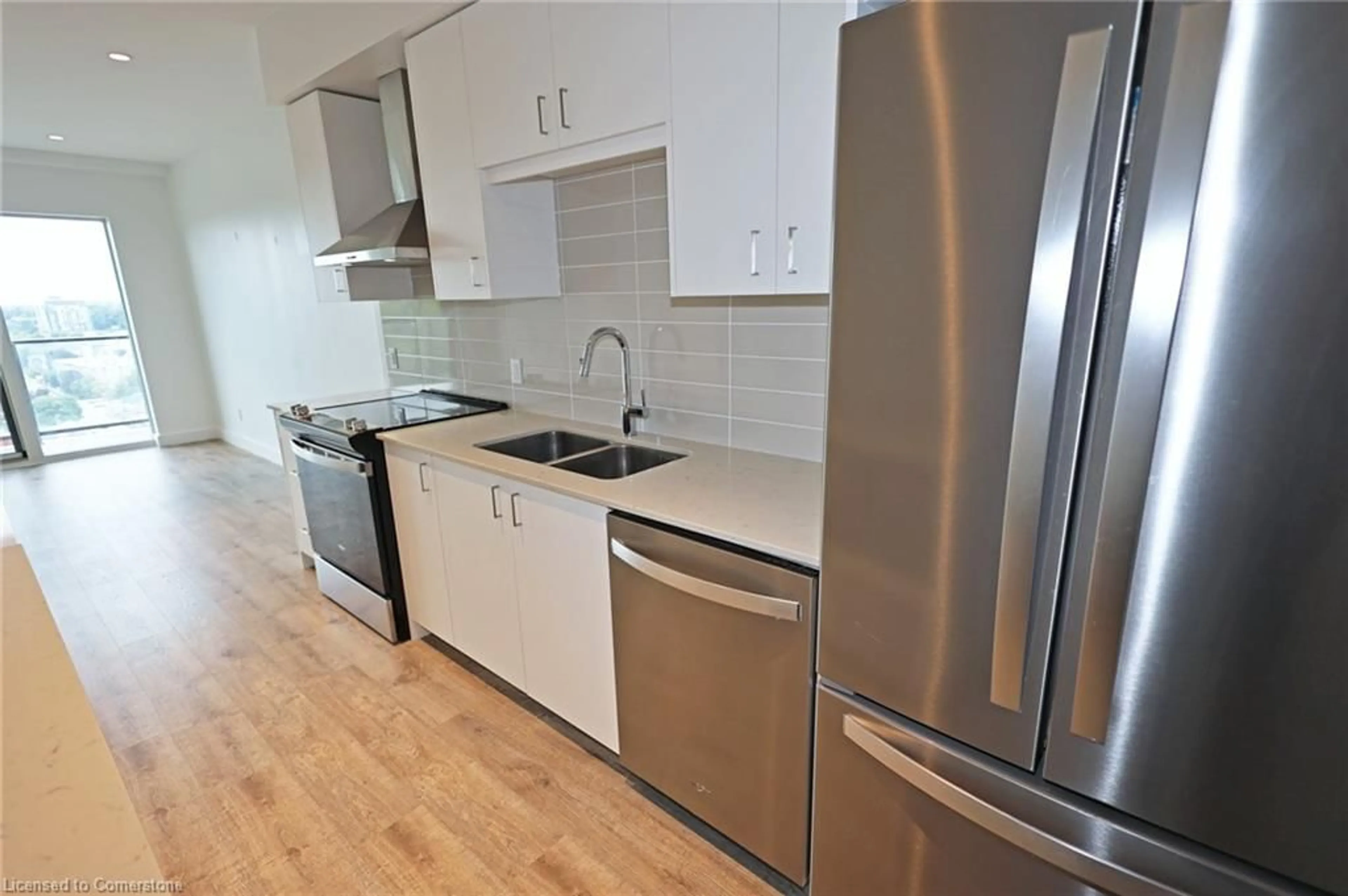 Standard kitchen, wood floors for 50 Grand Ave #1311, Cambridge Ontario N1S 0C2