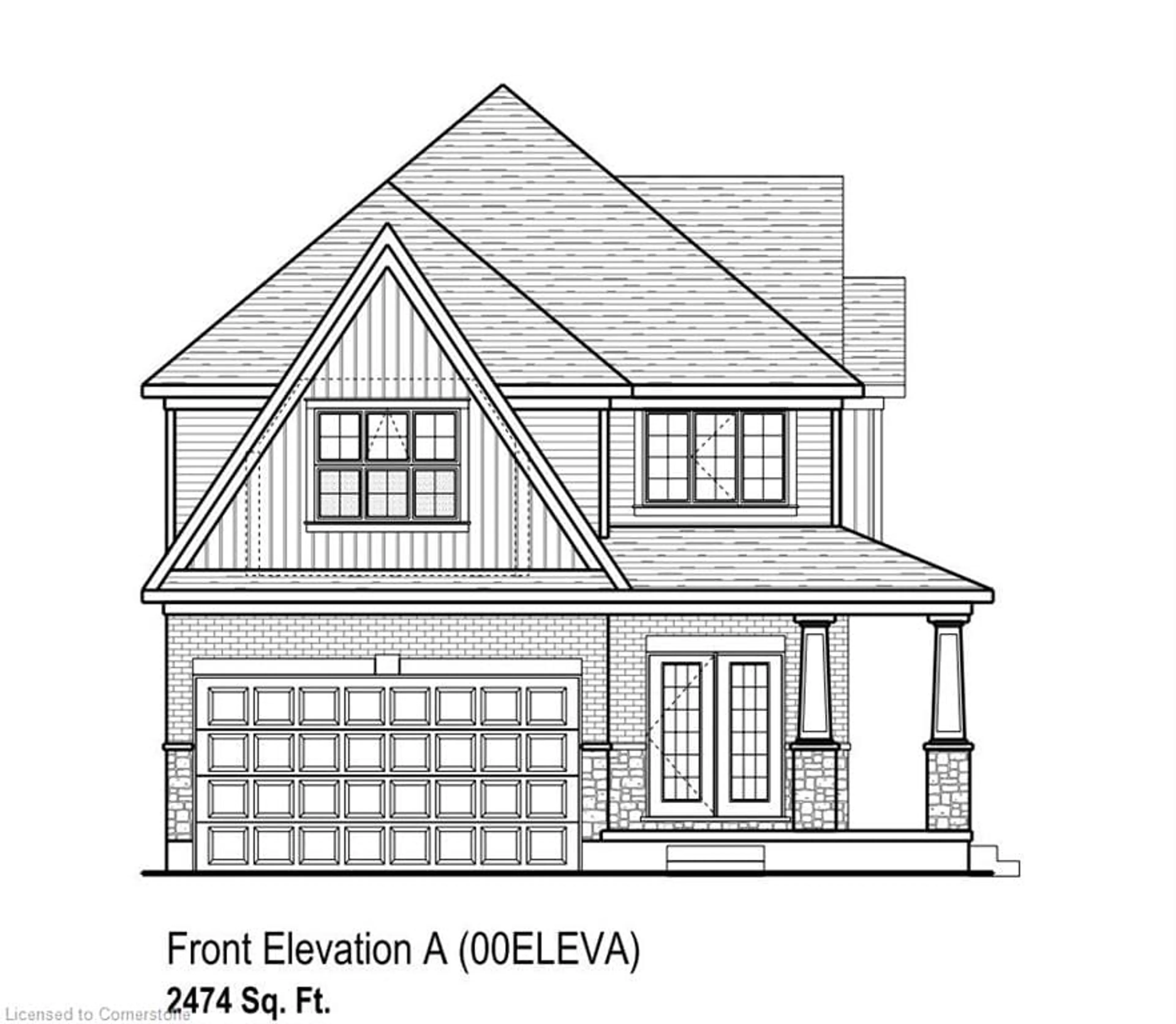 Frontside or backside of a home, cottage for 66 Stauffer Woods Trail #Lot 0063, Kitchener Ontario N2P 0K7