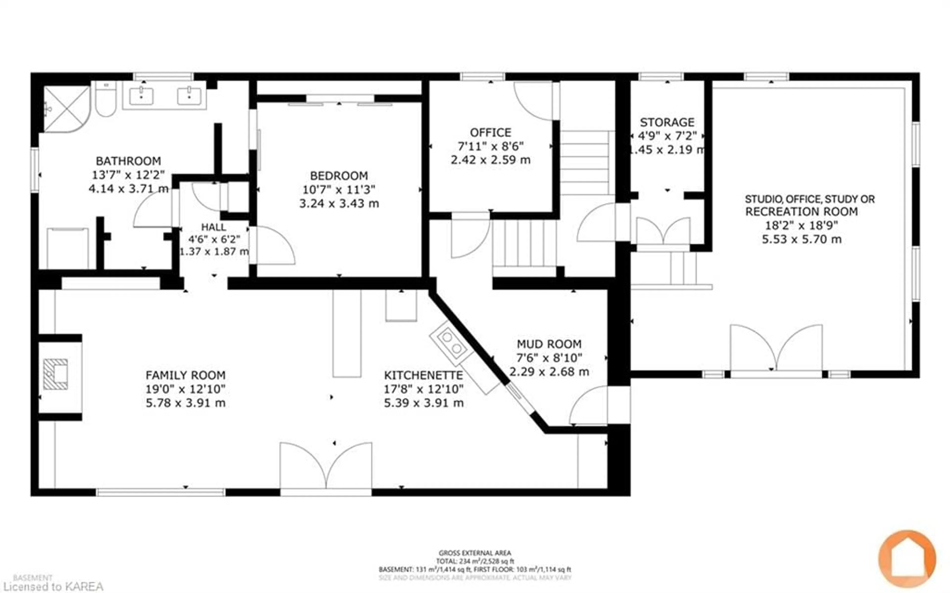 Floor plan for 11807 Loyalist Pky, Picton Ontario K0K 2T0