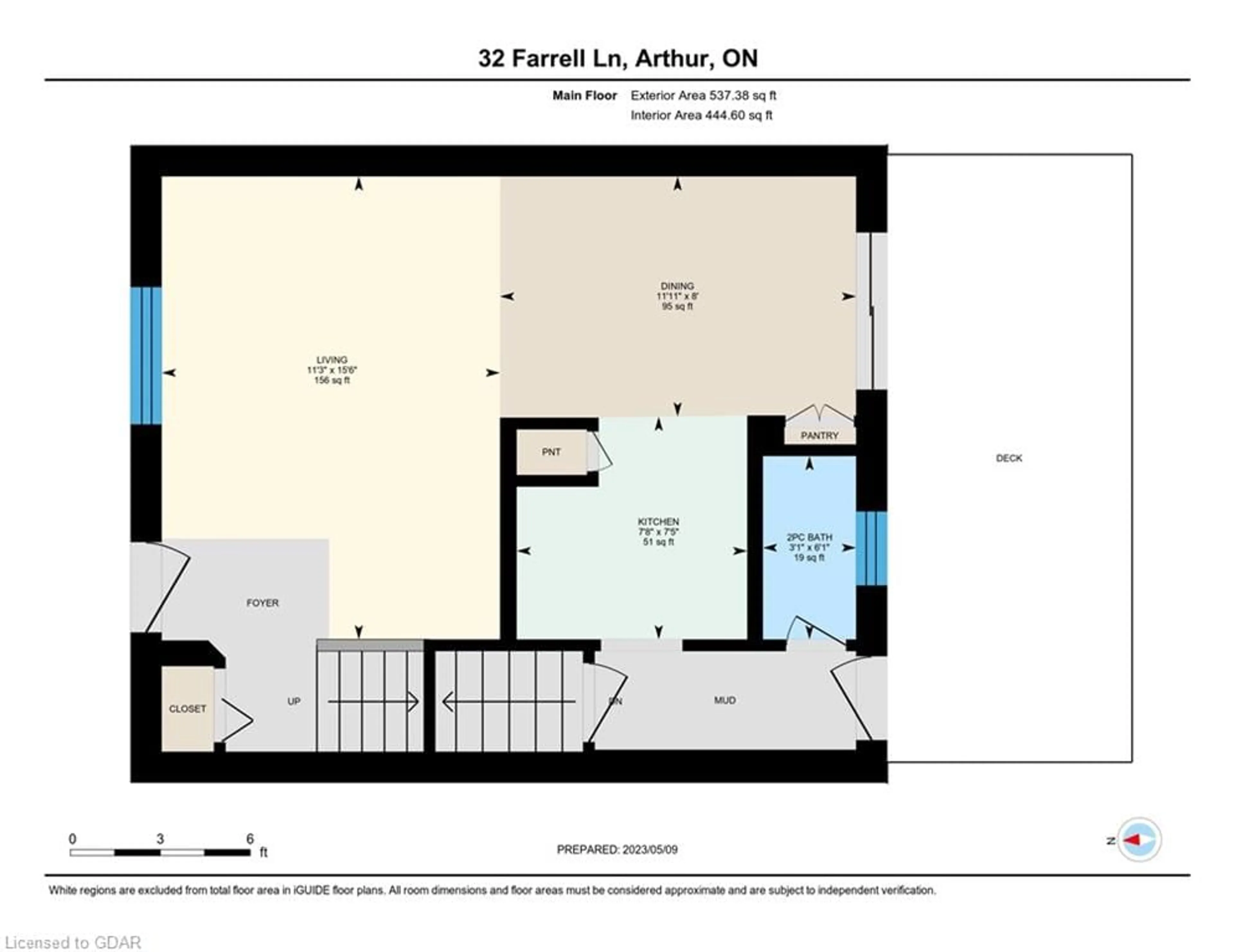 Floor plan for 32 Farrell Lane, Arthur Ontario N0G 1A0