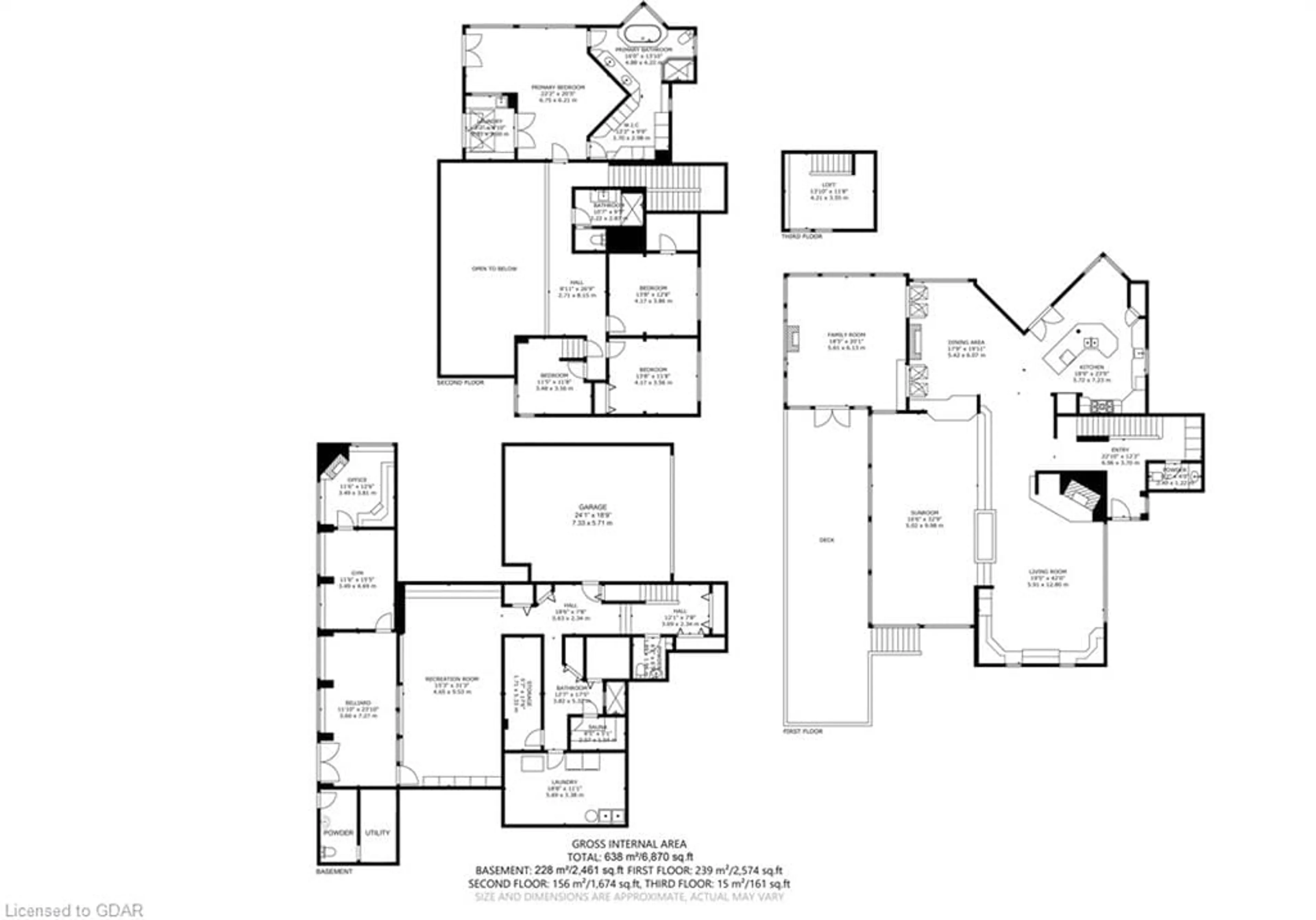 Floor plan for 1845 Woodhull Rd, London Ontario N6K 4P3