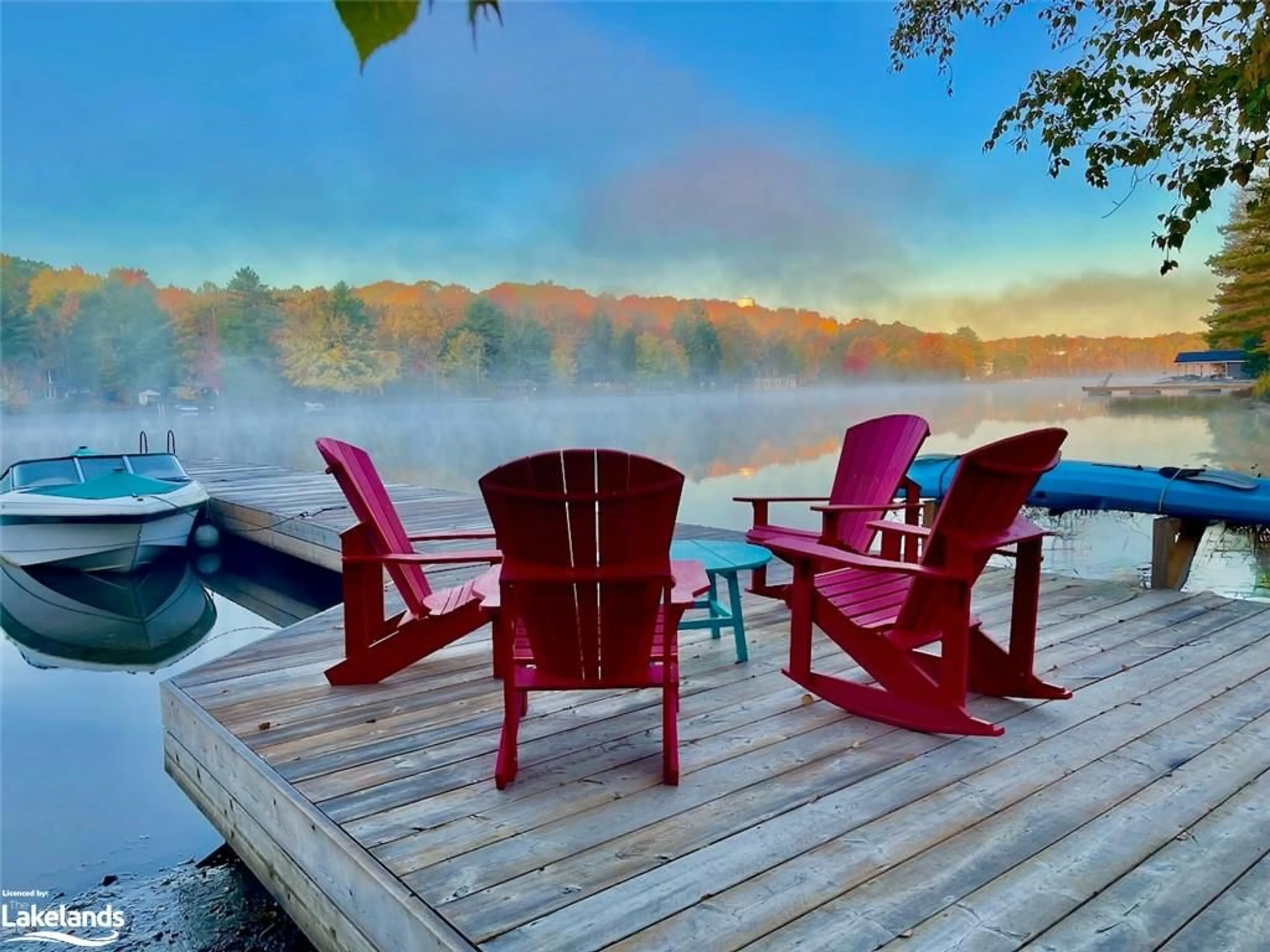 Patio, lake for 26 Harris St, Port Carling Ontario P0B 1J0